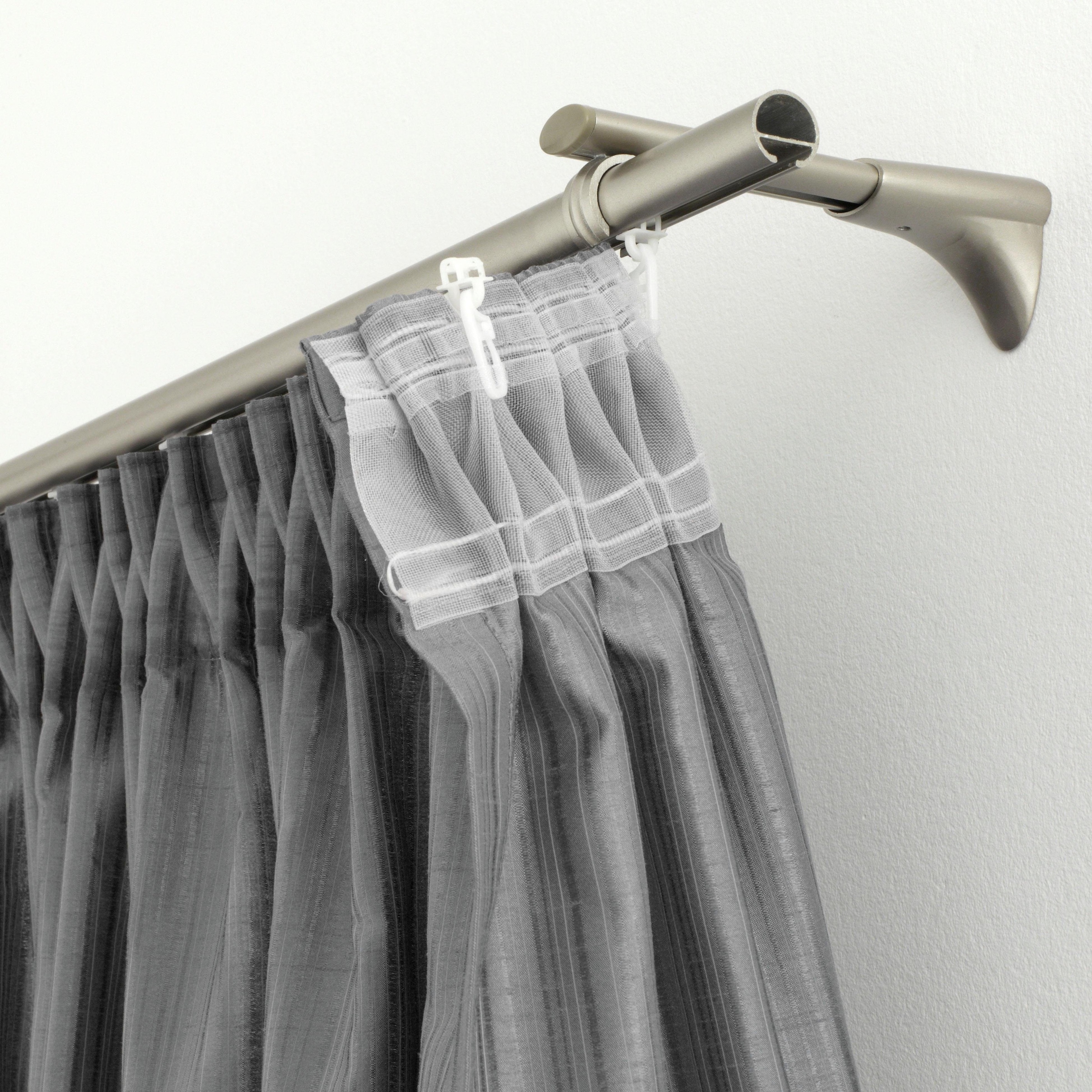 GARDINIA Gardinengleiter »Klickgleiter Maxi mit Faltenlegehaken« Serie Einzelprogramm Chicago Ø 20 mm