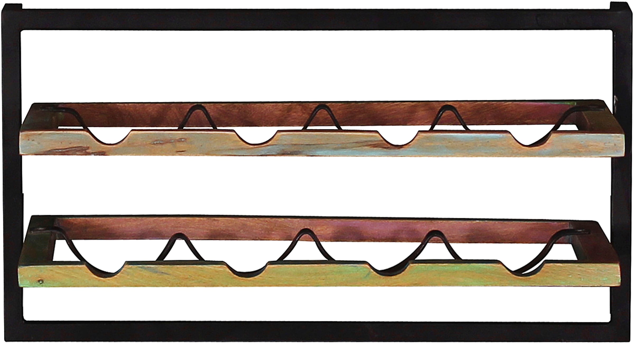 mutoni - Wandregal River bunt 65x25, One Size, Multicolor