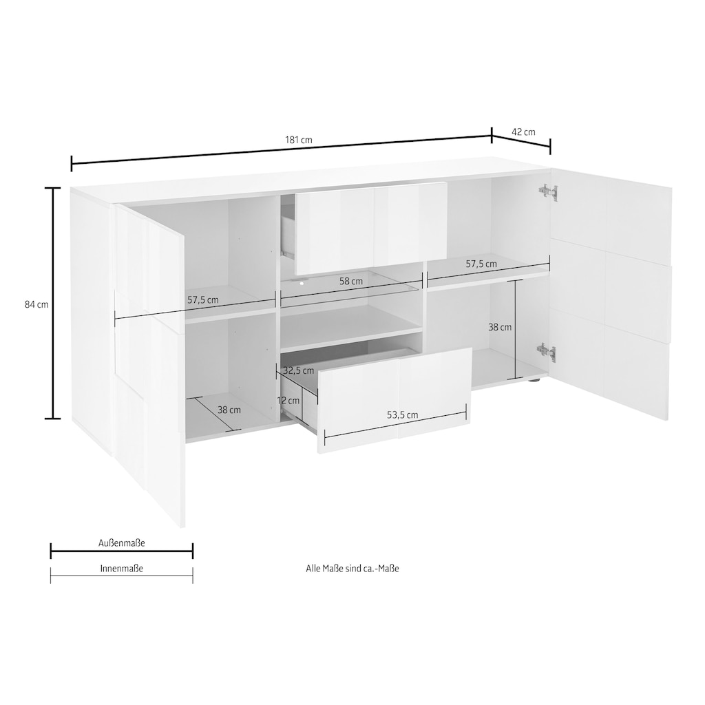 INOSIGN Sideboard »Dama«