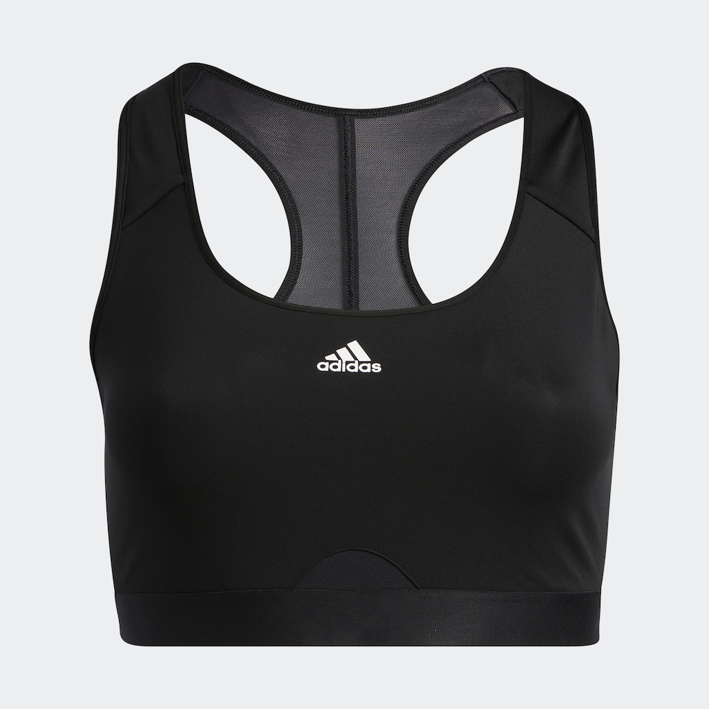 adidas Performance Sport-BH »ADIDAS POWERREACT TRAINING MEDIUM-SUPPORT – GROSSE GRÖSSEN«, (1 tlg.)