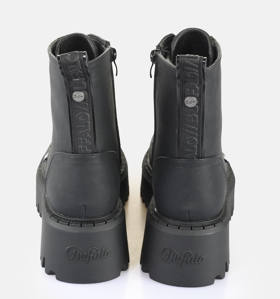 Buffalo Schnürboots »Aspen Lace Up Warm«  Plateauboots, Bikerboots mit Schnürung und Reißverschluss