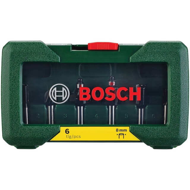 Bosch Home & Garden Fräsbohrer, (Set, 6 tlg.), HM-Fräser 8 mm Schaft online  kaufen | mit 3 Jahren XXL Garantie