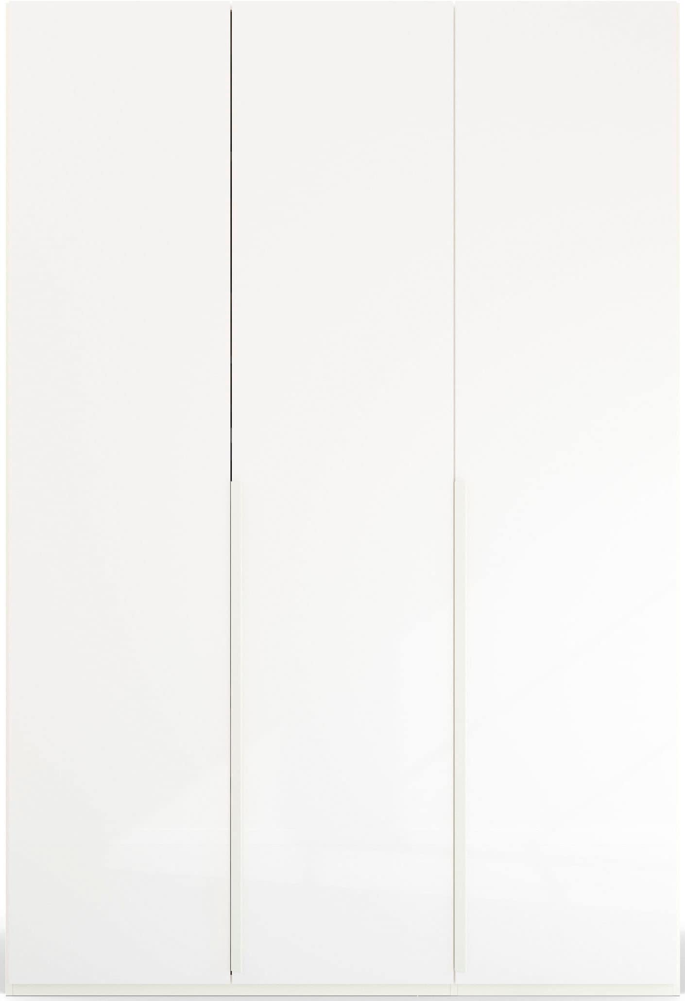 rauch Drehtürenschrank »Kleiderschrank Schrank Garderobe Wäscheschrank PURISMA Glasfront« in den Breiten 151/201/251/301 cm, inkl. SOFT-CLOSE-FUNKTION,  schlichte Eleganz, mit umfangreicher Innenausstattung MADE IN GERMANY