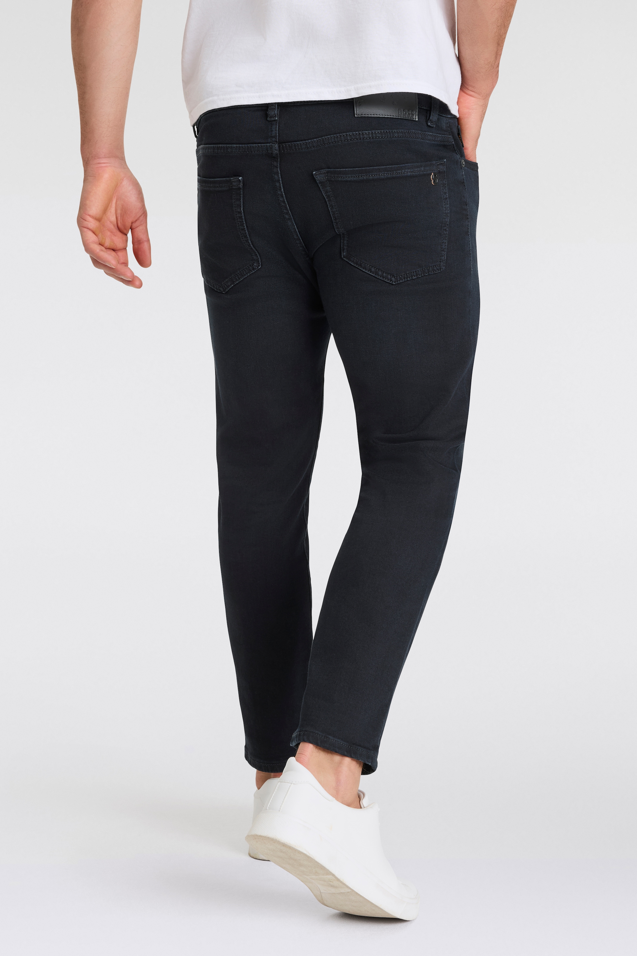 BOSS ORANGE Straight-Jeans »RE.MAINE BO«, mit BOSS Leder-Badge
