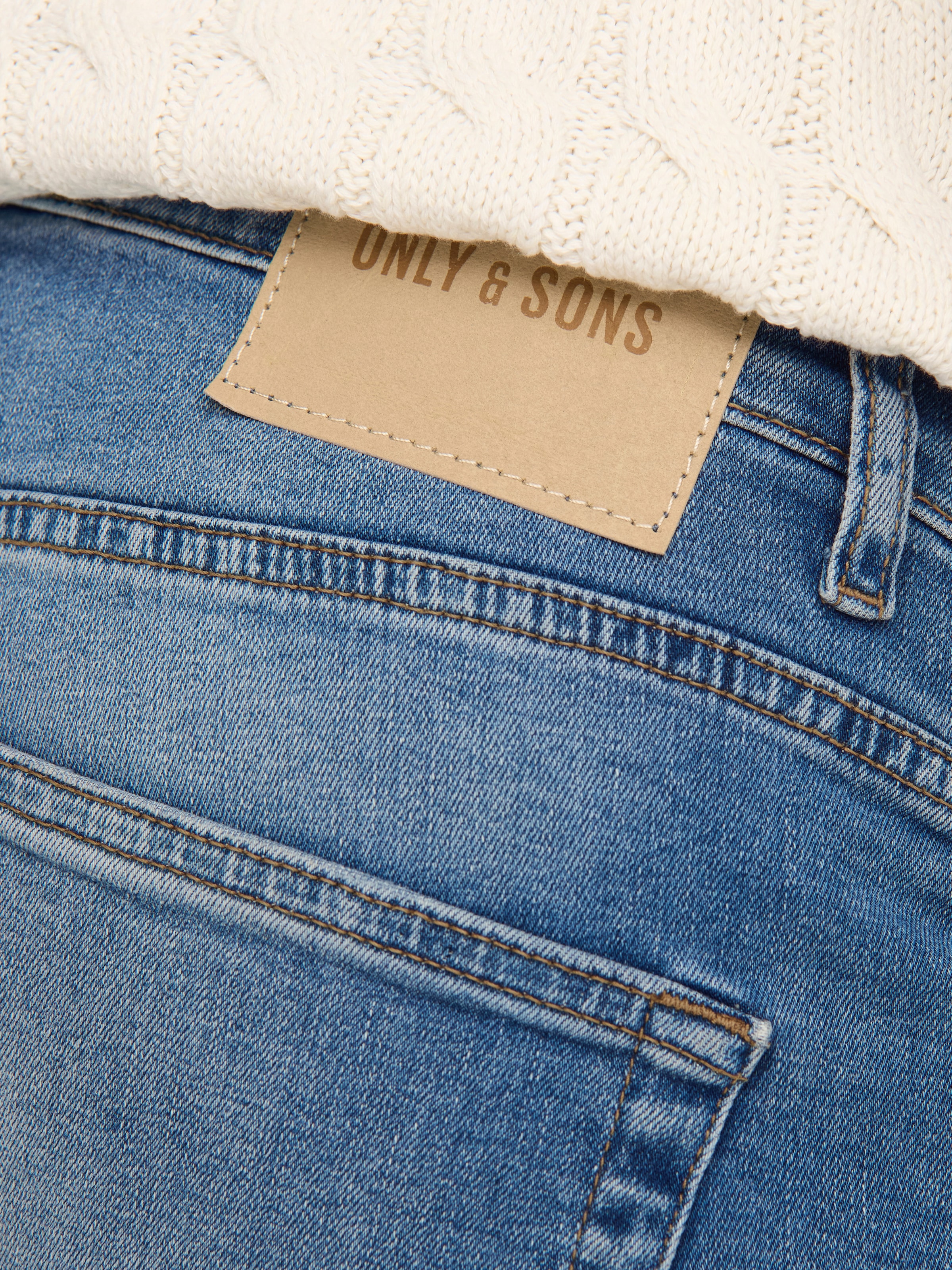 ONLY & SONS Regular-fit-Jeans »ONSWEFT REGULAR MAT DNM NOOS«