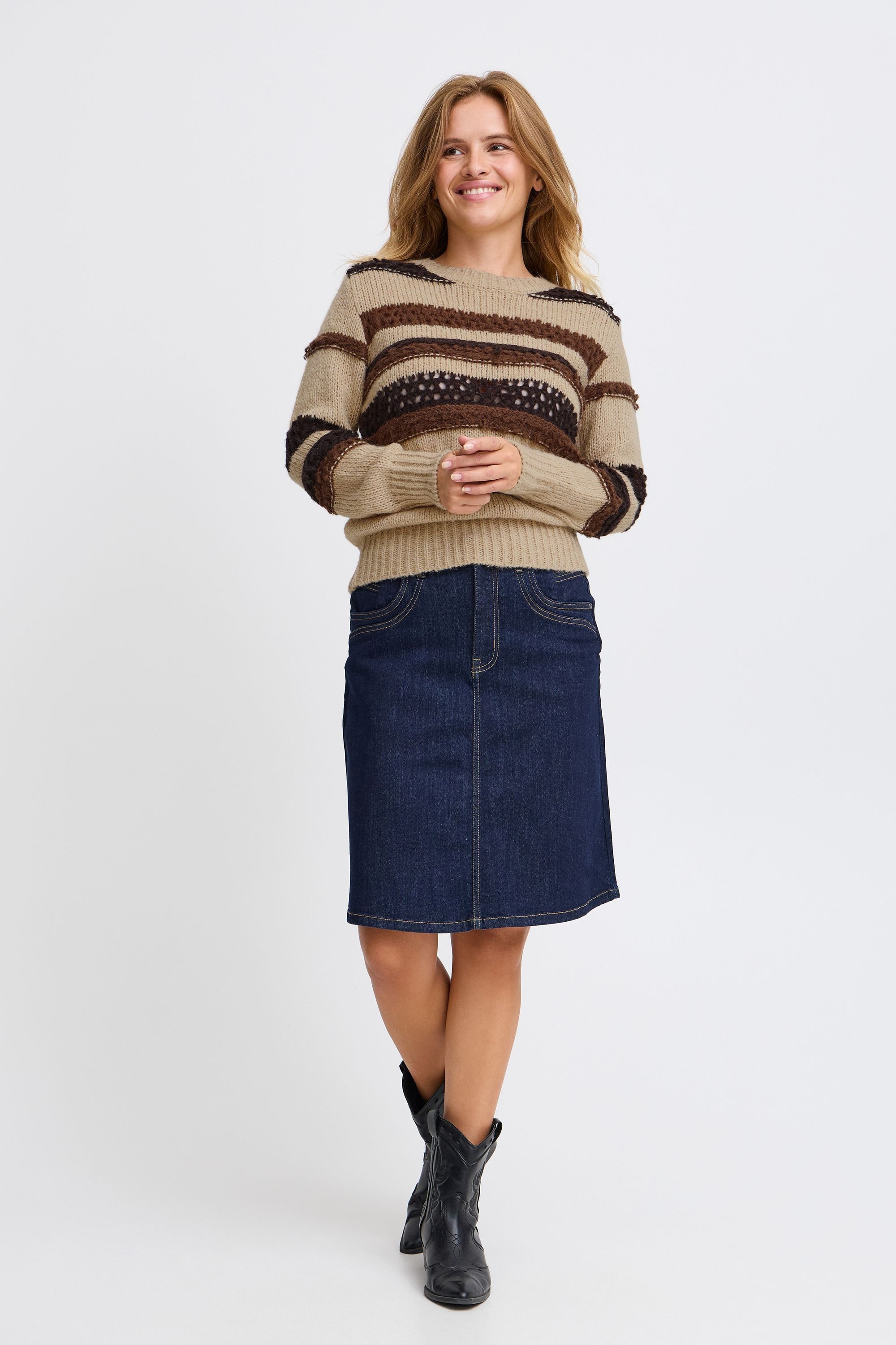 Pulz Jeans Strickfleece-Pullover »Strickpullover PZJACKIE Pullover«