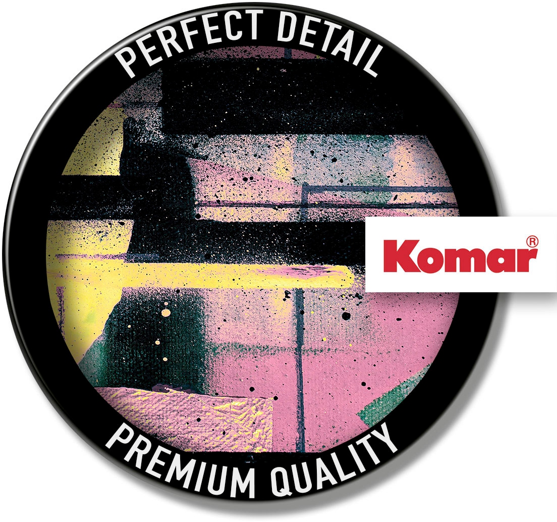 Komar Wandbild »Colorful Forte«, (1 St.), Deutsches Premium-Poster Fotopapier mit seidenmatter Oberfläche und hoher Lichtbeständigkeit. Für fotorealistische Drucke mit gestochen scharfen Details und hervorragender Farbbrillanz.