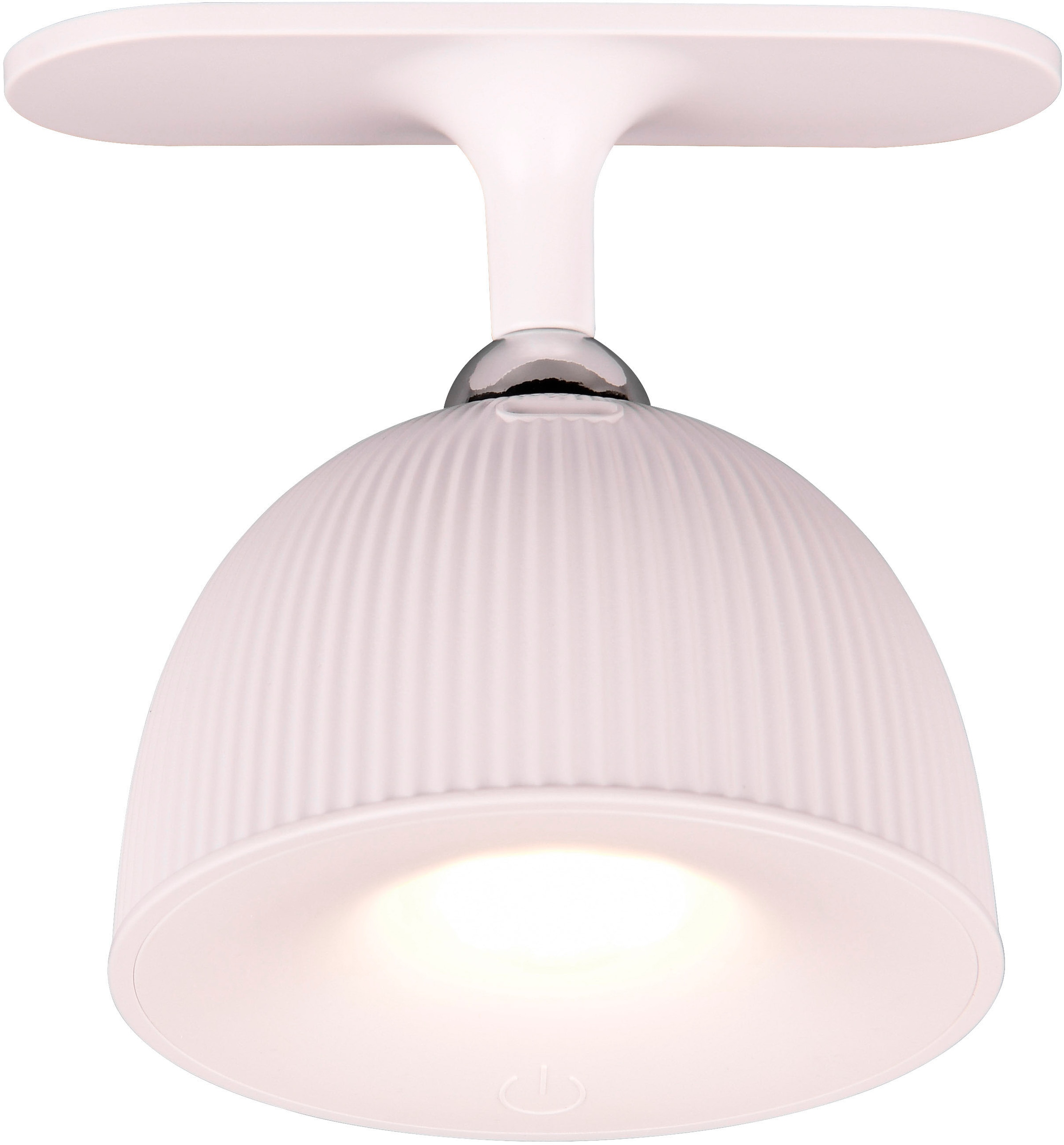 REALITY Leuchten LED Tischleuchte »MAXIMA«, 1 flammig, Leuchtmittel LED-Board | LED fest integriert, kabellose Akku Tischlampe mit Magnet-Kopf: 3 Befestigungsarten wählbar