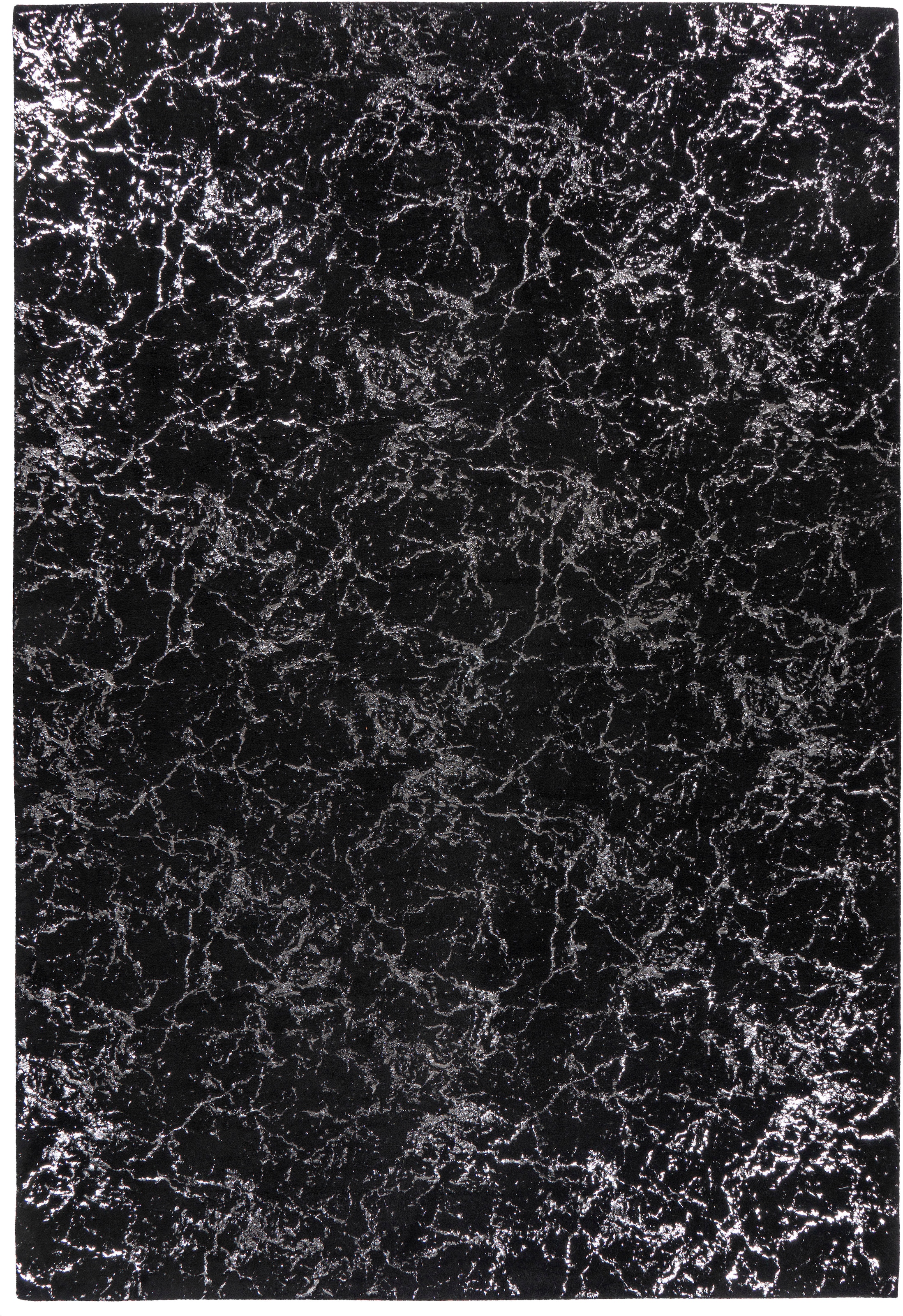 me gusta Teppich »Bijou 225« rechteckig 20 mm Höhe Glanz Effekt, Wohnzimmer