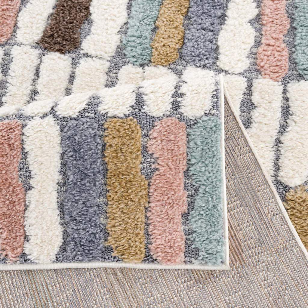 Carpet City Hochflor-Teppich »Focus 3032«, rechteckig, besonders weich, Modern, Bunt, 3D-Effekt