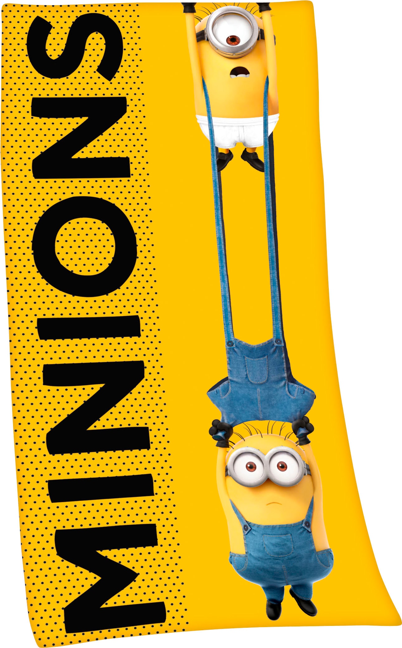 Minions Badetuch »Offline is the lustigem new bei St.), Spruch luxury«, mit (1