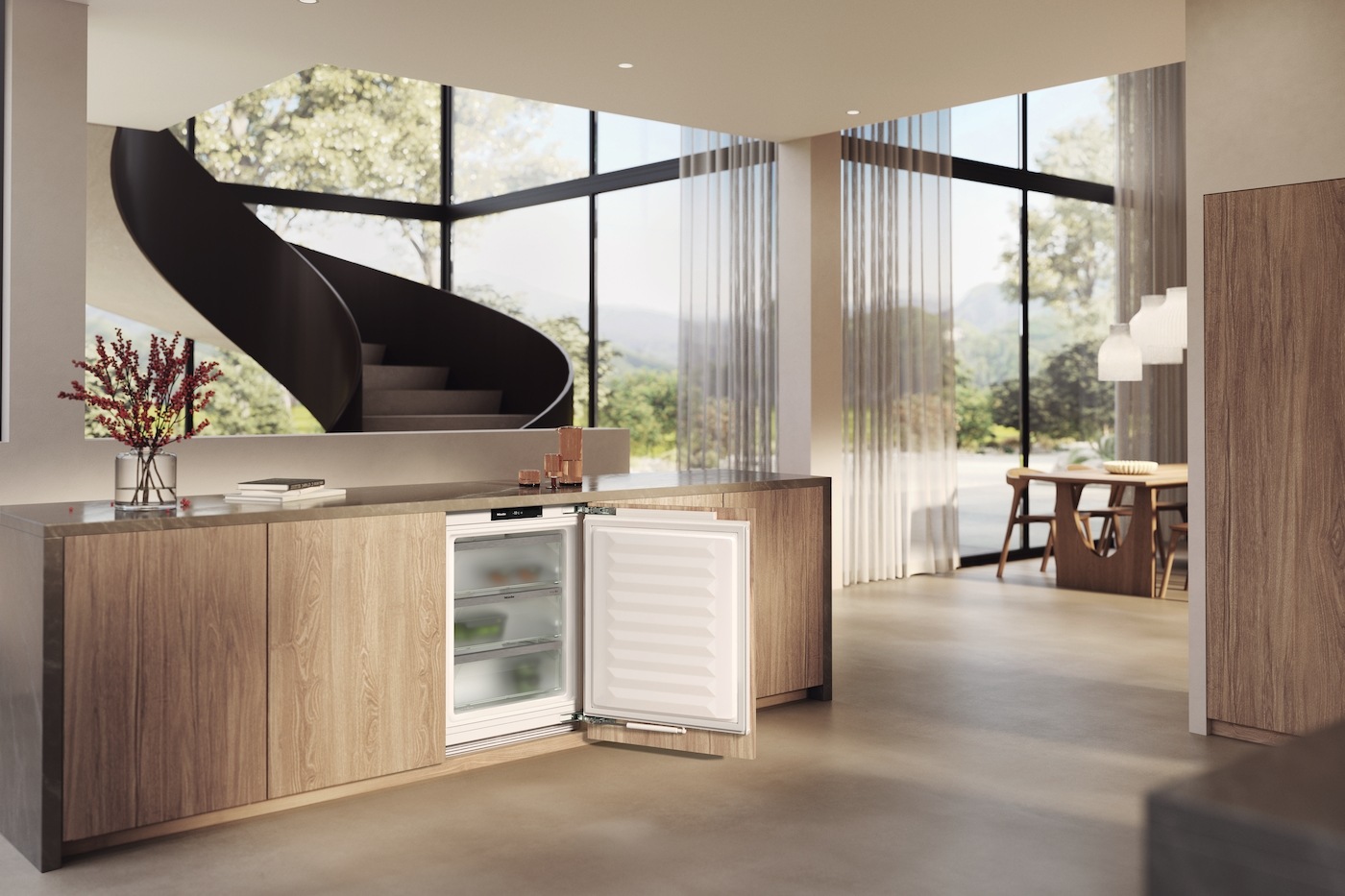 Miele Einbaugefrierschrank »FNUS7140C«, 85,8 cm hoch, 59,7 cm breit