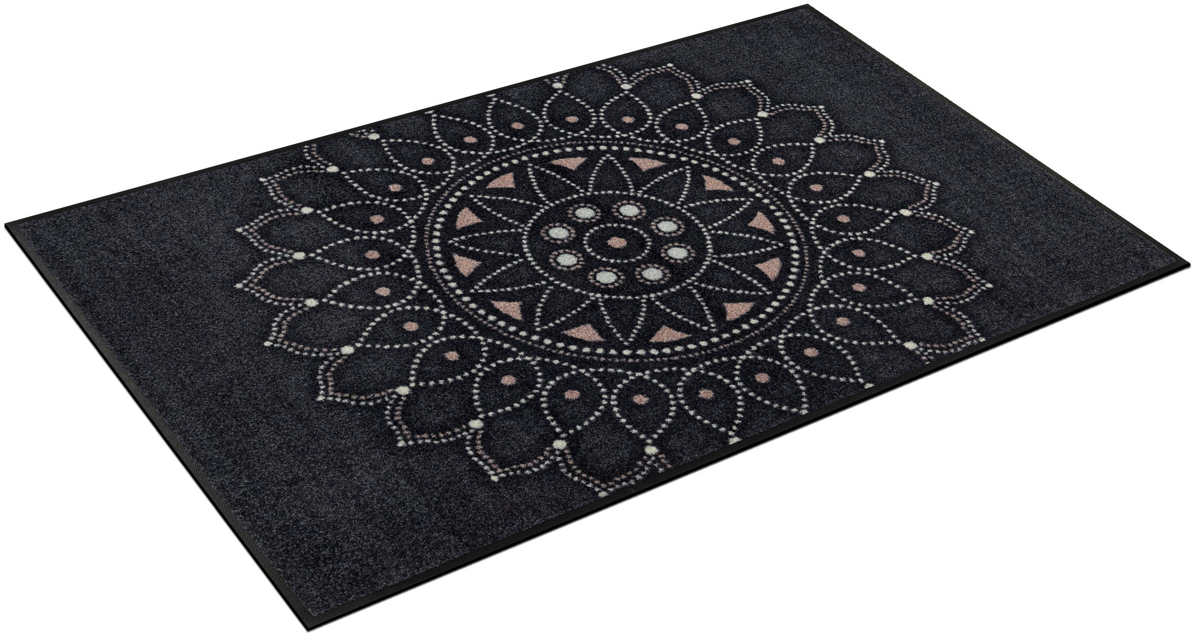 und waschbar Outdoor Mandala »Purnima«, In- rechteckig, wash+dry Motiv, by Teppich geeignet, Kleen-Tex rutschhemmend,