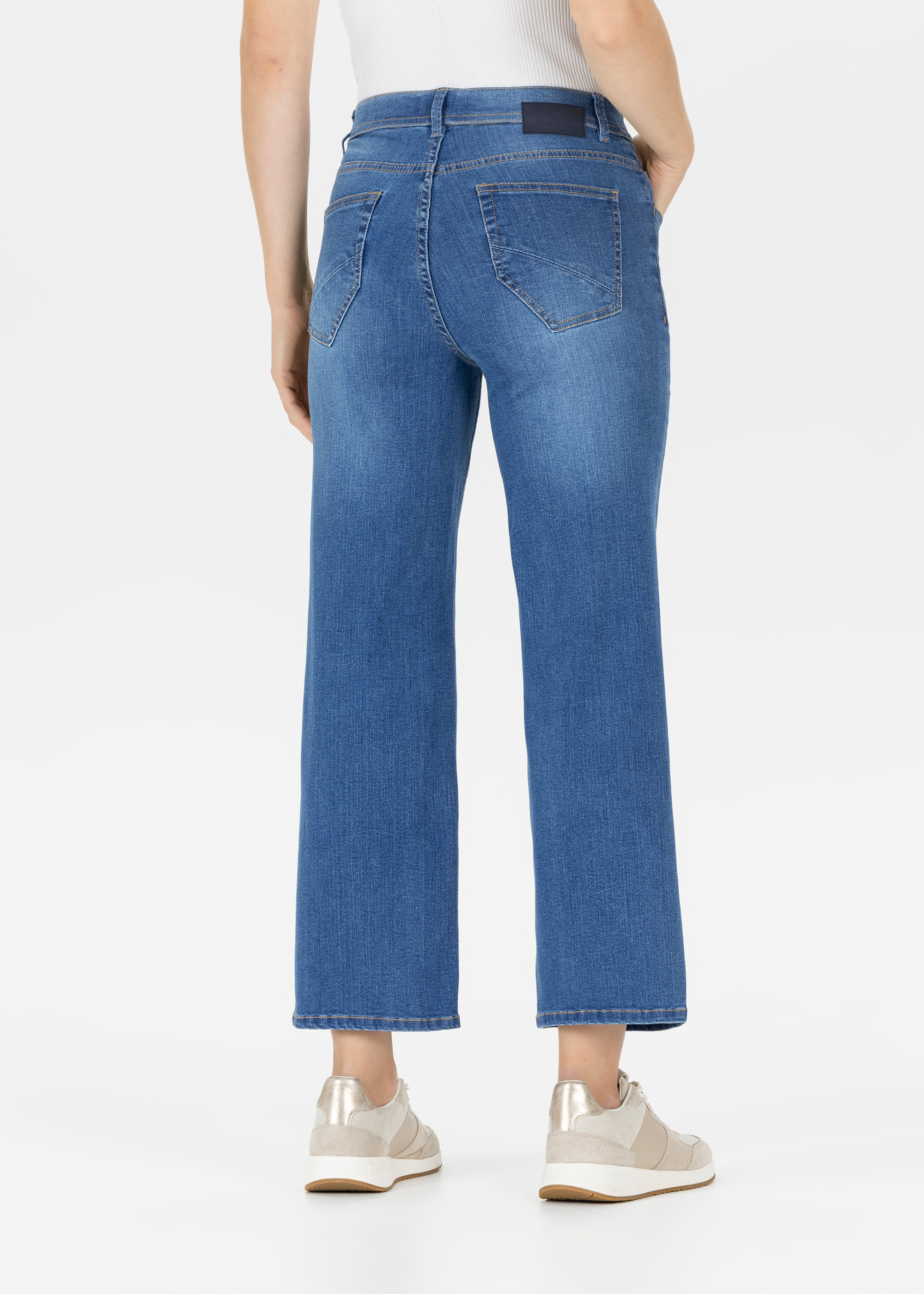 Stehmann 7/8-Jeans »Melli-Culotte-W« 7/8-Beine, mit Gummizug