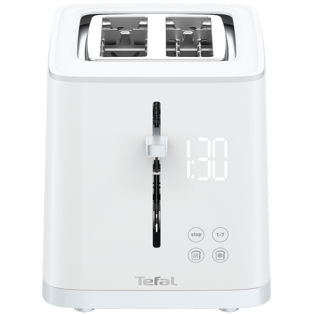 Tefal Toaster »TT6931 Sense«, 2 kurze Schlitze, 850 W, Countdown-Timer, Krümelschublade, Anhebevorrichtung, Brotzentrierung