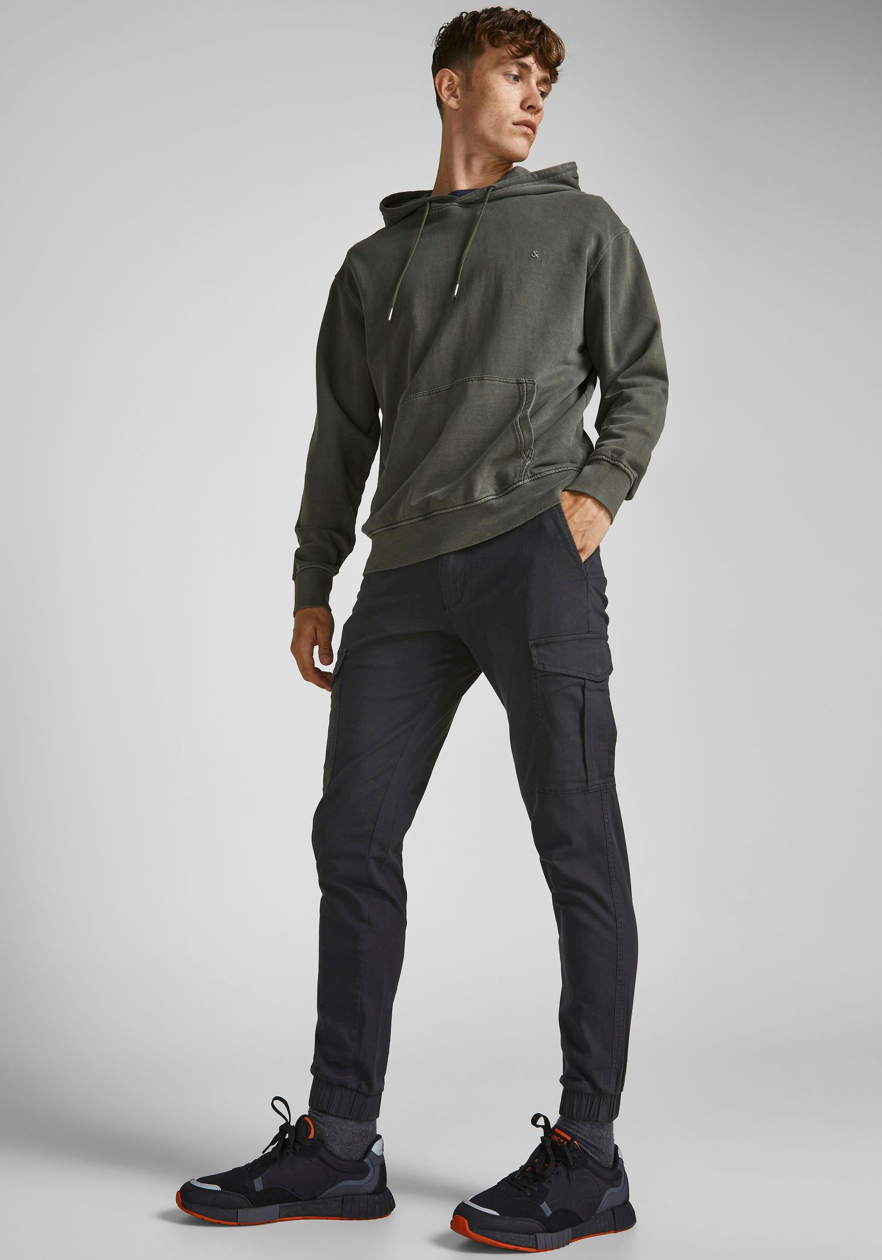 Jack & Jones Cargohose »JPSTMARCO JJJOE CUFFED«