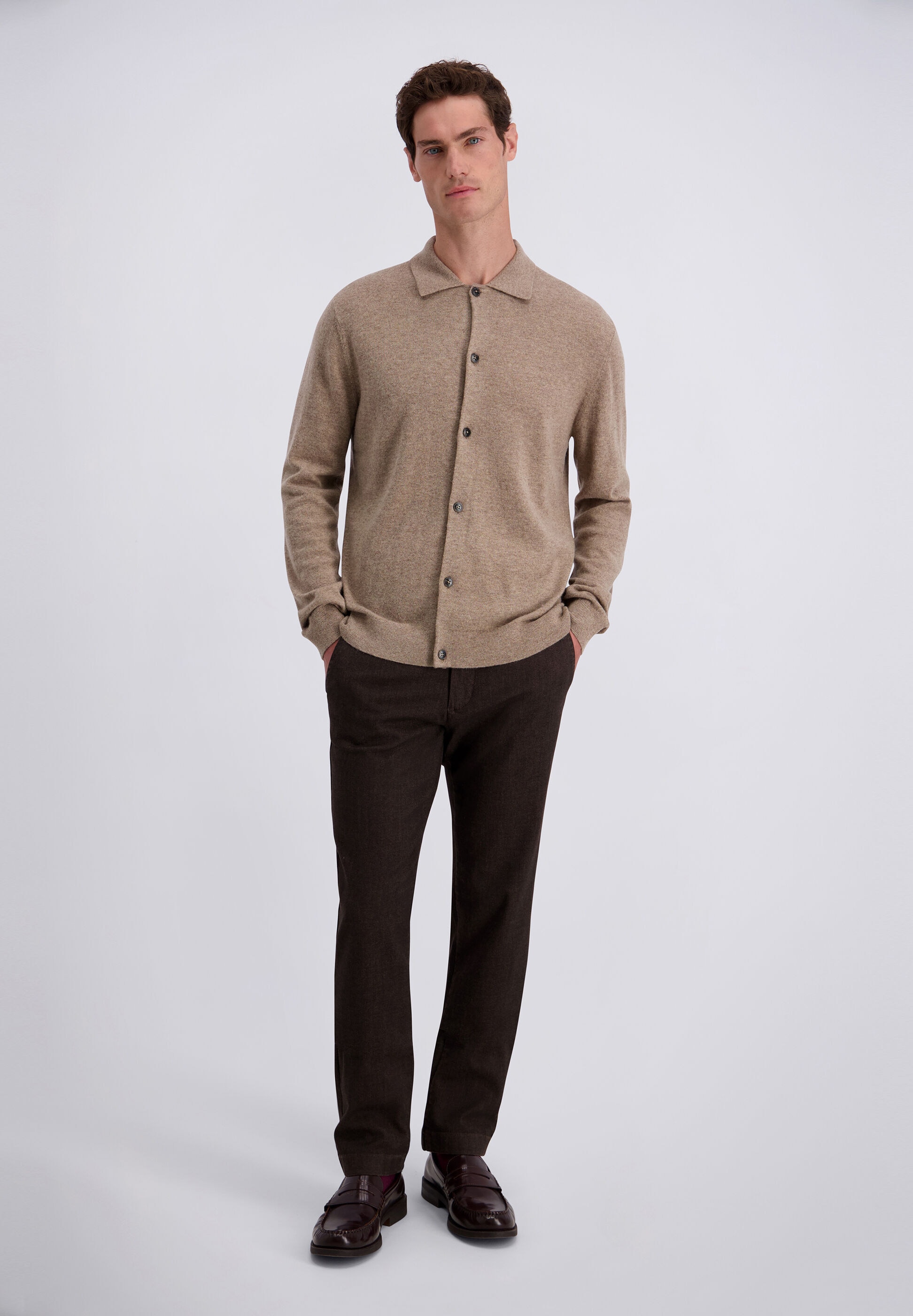 Pierre Cardin Strickjacke »Pierre Cardin Jacke« im unifarbenen Stil