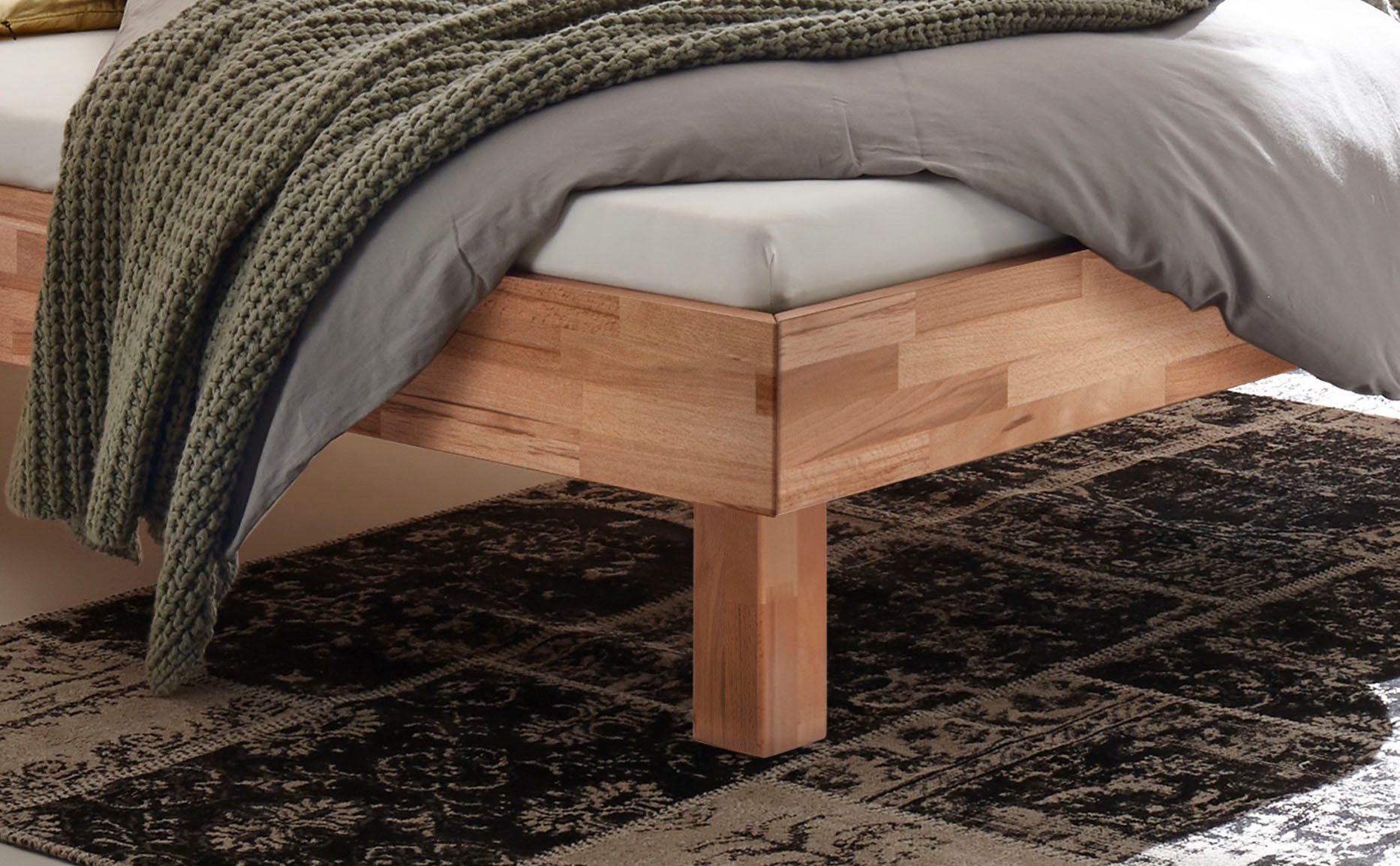 HASENA Holzbett »Prato« Fußhöhe 25 cm