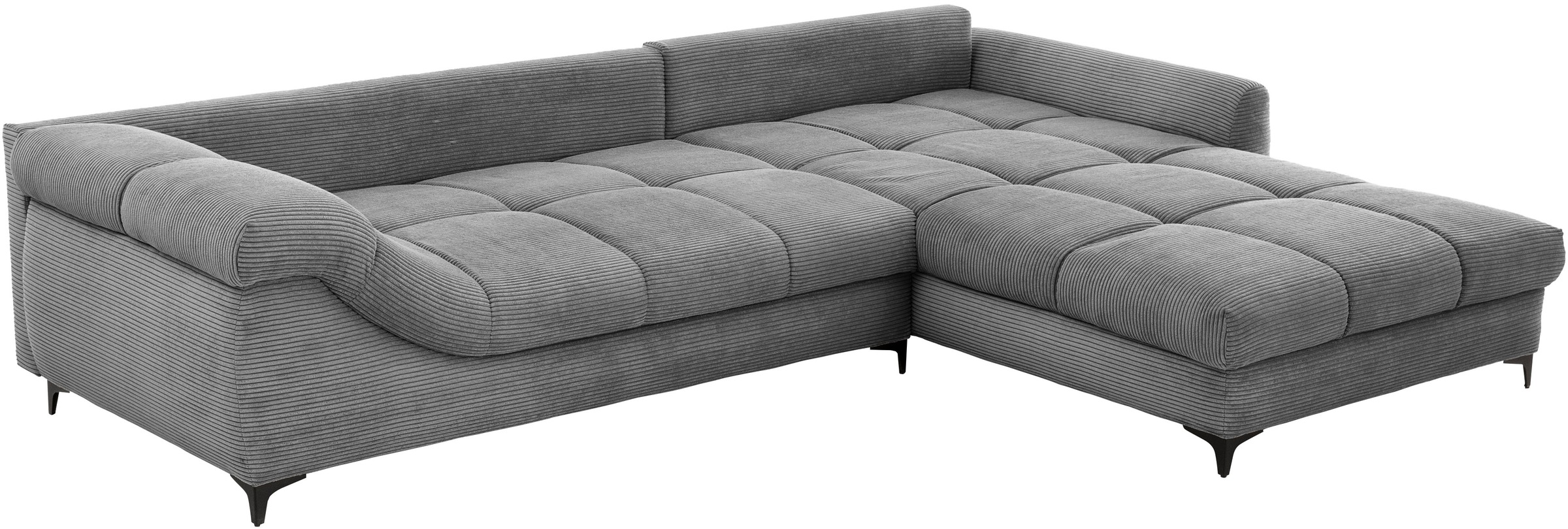 Mr. Couch Ecksofa »Ronaldo, L-Form, wahlweise mit Kaltschaum«, mit Kaltschaum, bis 140 kg pro Sitzplatz belastbar