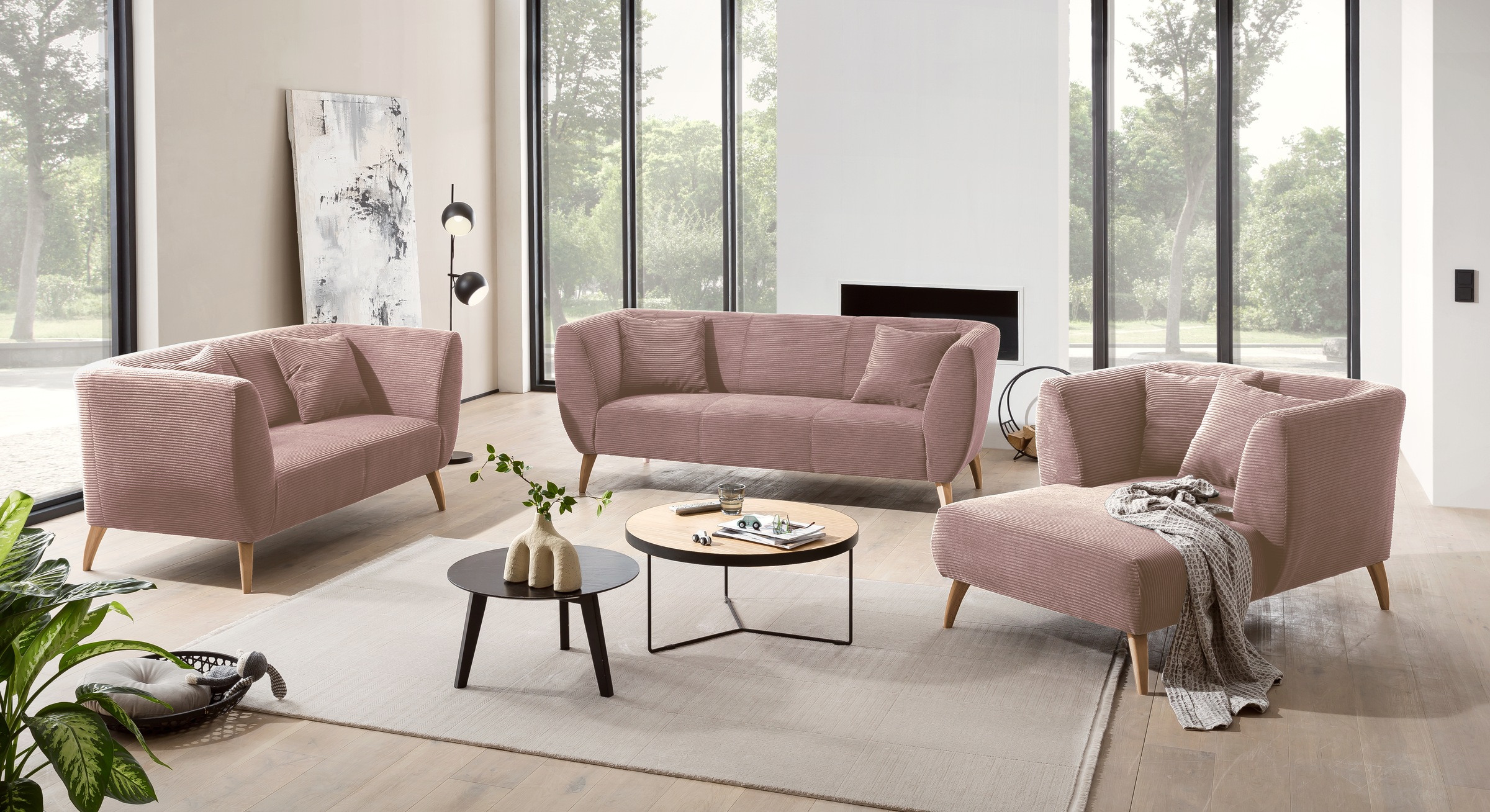 INOSIGN Loveseat »Colori«