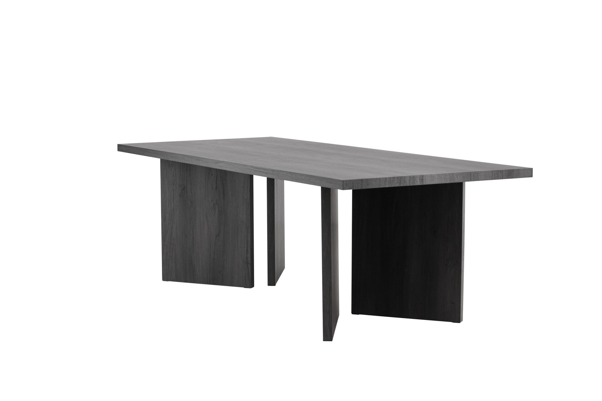 Venture Home Esstisch »Bassholmen, rechteckiger Esstisch in elegantem Schwarz, 240 × 100 cm« Esszimmertisch, MDF, rechteckig, einheitlich, geräumig, robust