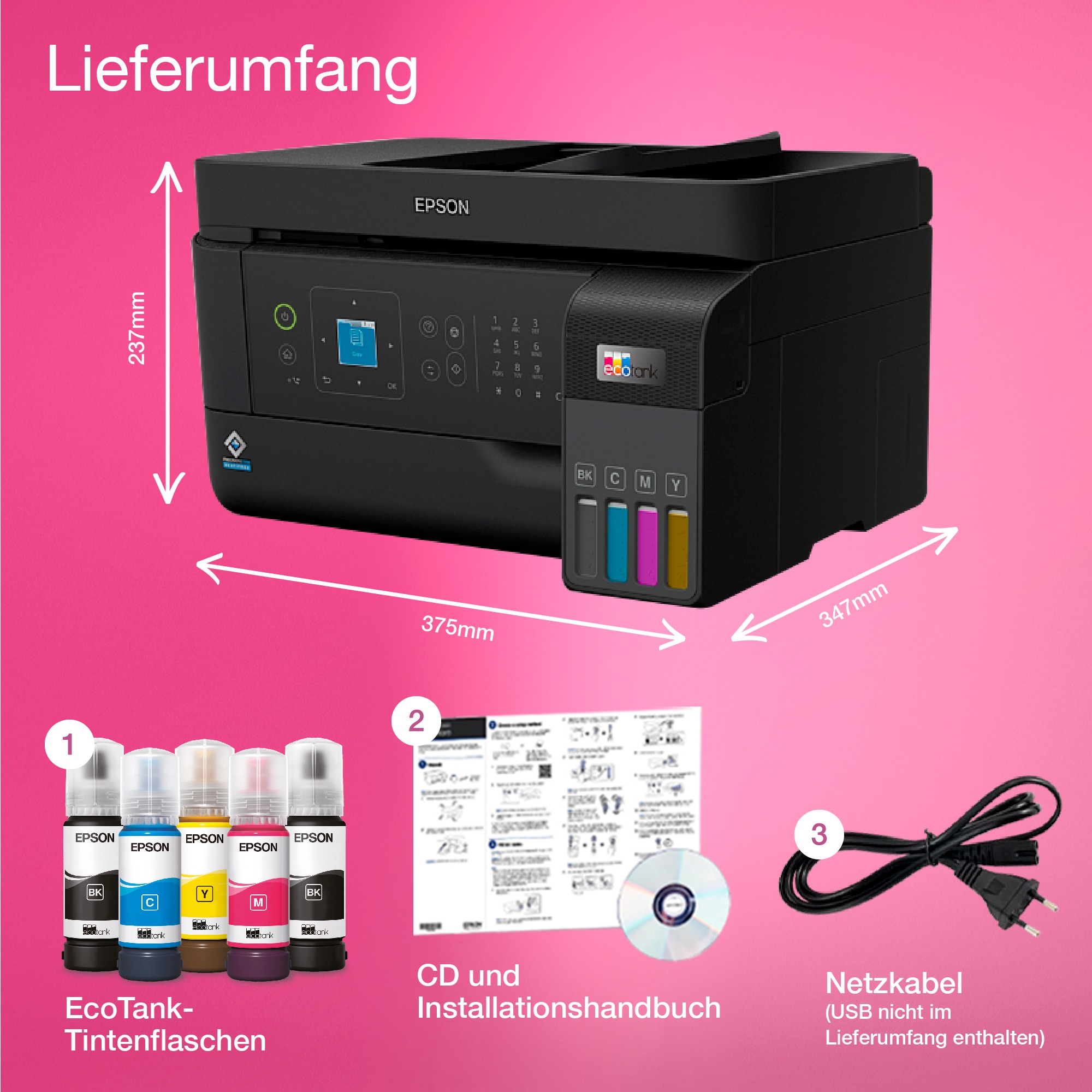 Epson Multifunktionsdrucker »EcoTank ET-4810«