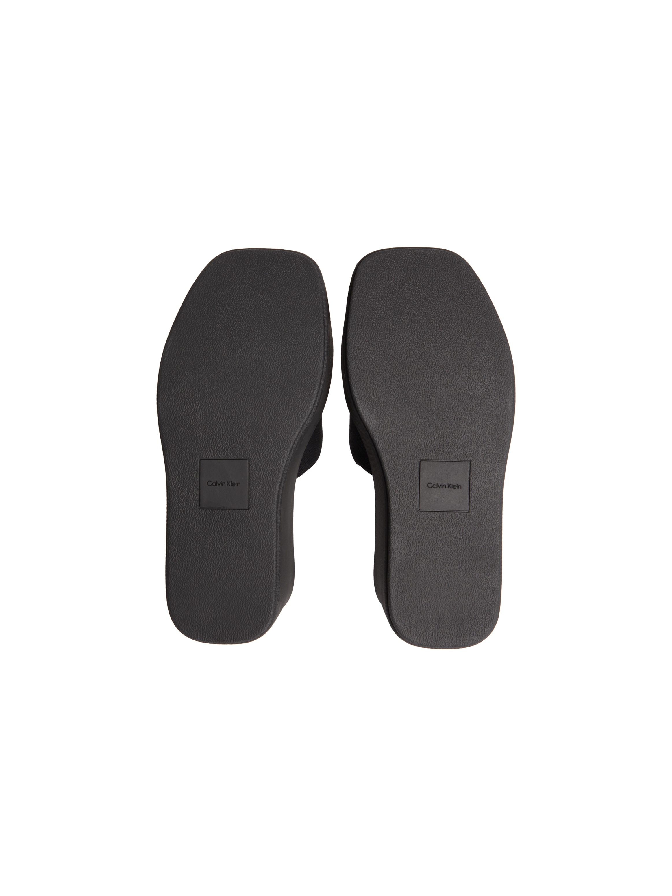 Calvin Klein Keilpantolette »WEDGE 70 SNDL CANV  MG«  Sommerschuh, Pantolette, Schlappen mit Plateau