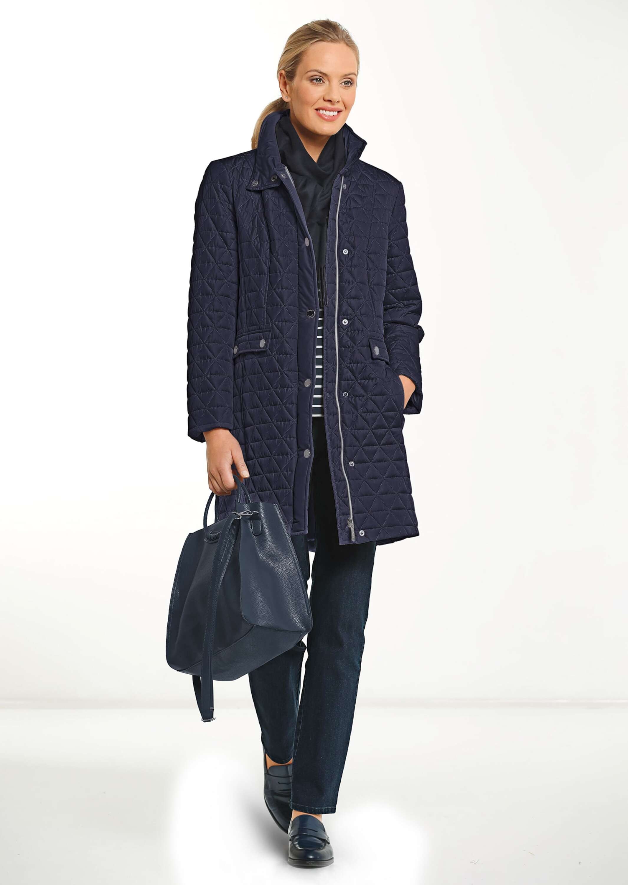 GOLDNER Langmantel »Stepp-Kurzmantel mit Stehkragen«