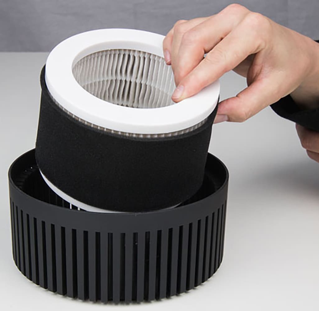 Sonnenkönig Luftreiniger »Office New York, bis 18m2, entfernt bis 90% der Batterien aus der Luft«, abwaschbarer Grobfilter, Hepa Filter, 4.29 Mio Ionen / cm³, sehr leise