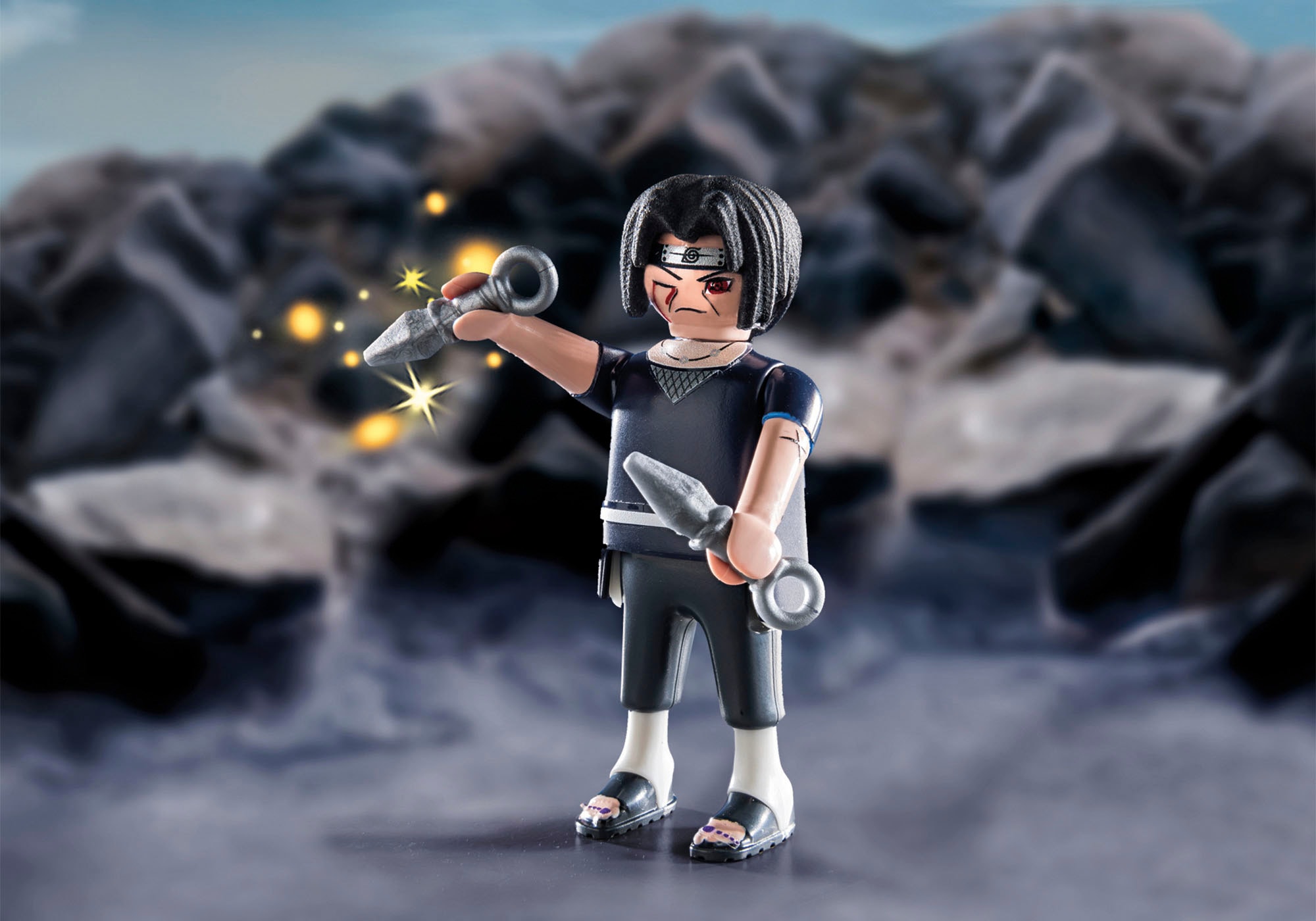 Playmobil® Konstruktions-Spielset »Sasuke vs. Itachi (70666), Naruto«, (37 St.)