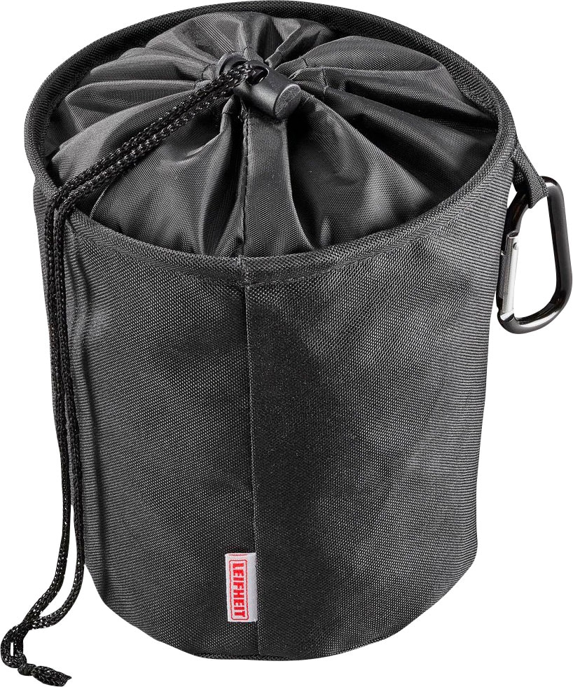 Leifheit, Hängeaufbewahrung »Wäscheklammerbeutel«, schwarz, Polyester, B/H/T: 28 cm Ø 18,3 cm, schwarz