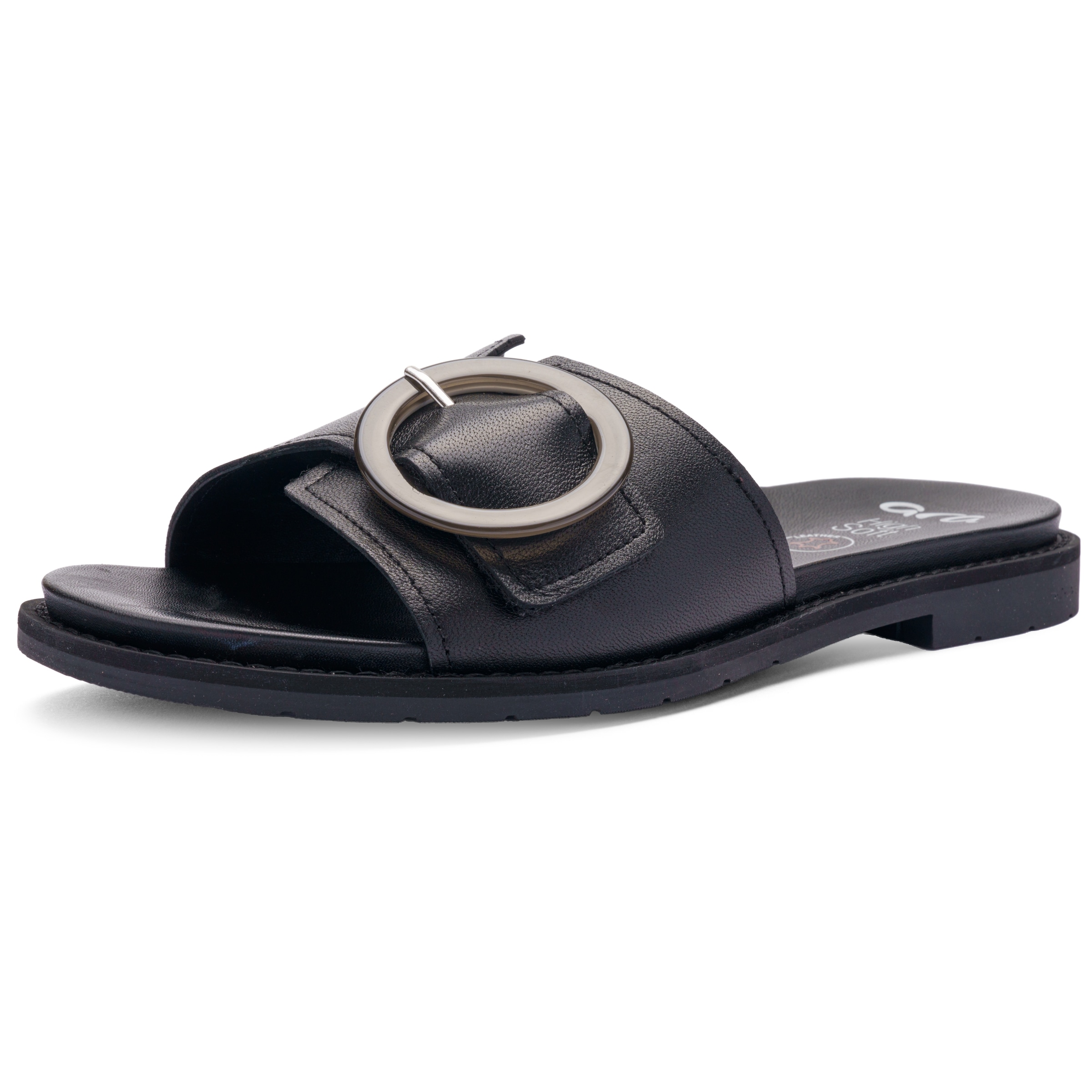 Ara Pantolette »ELBA«  Sommerschuh, Schlupfschuh mit Zierschnalle, in Weite G (= weit)