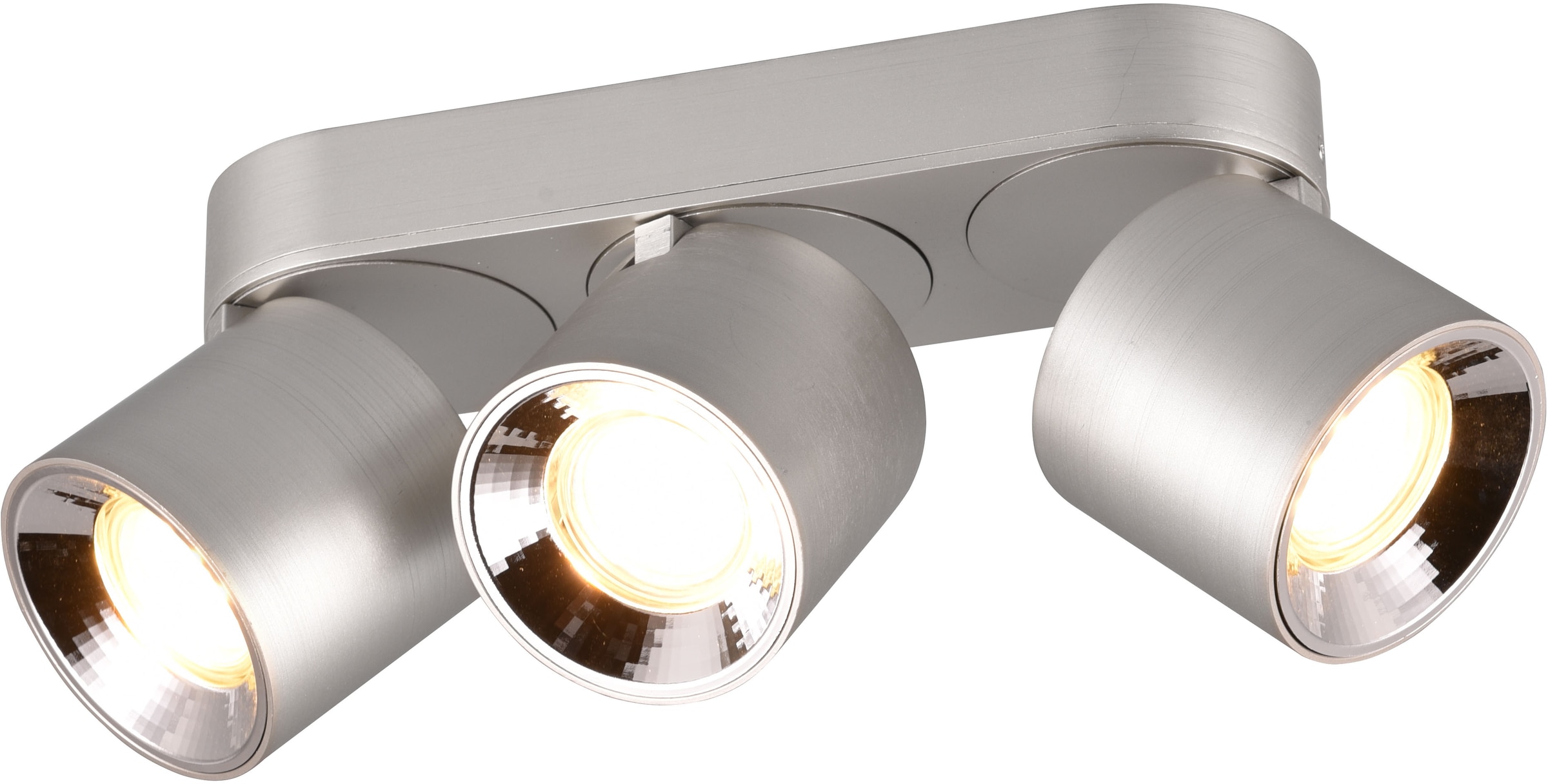TRIO Leuchten Deckenstrahler »GUAYANA,«, Deckenspot 3-flammig exkl 3 x GU10 max .10 W Spot verstellbar