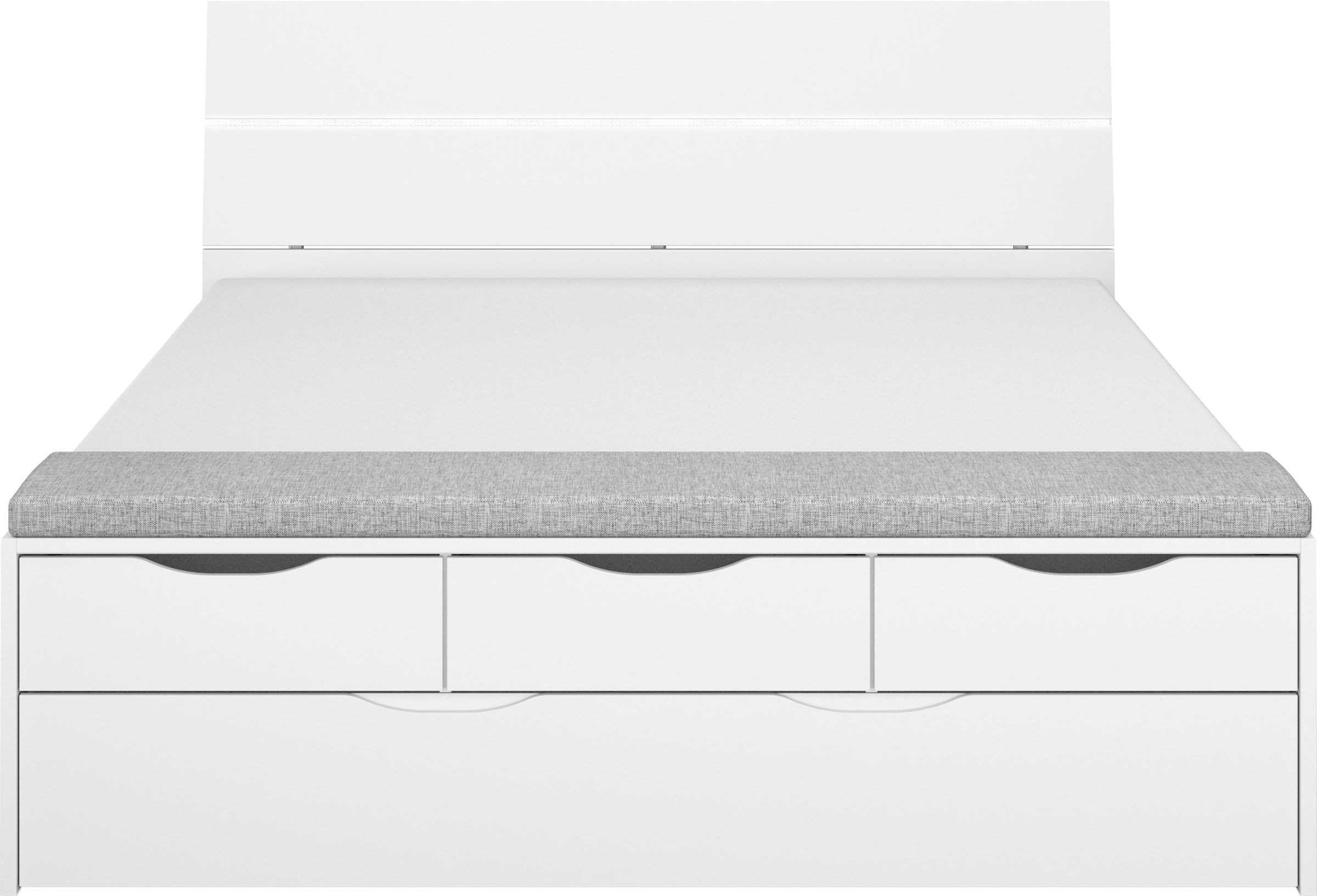 rauch Stauraumbett »Scala-XL«, inkl. Bettbank mit Polster, XL-Schubkasten und weiteren Schubkästen