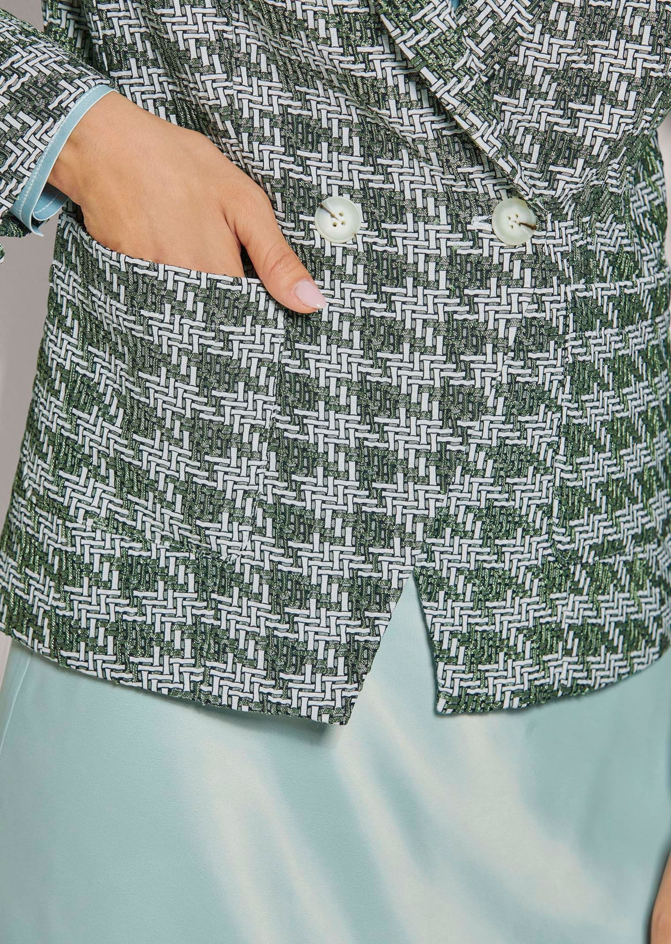 MADELEINE Jackenblazer »Blazer Zweireihiger Kurzblazer«
