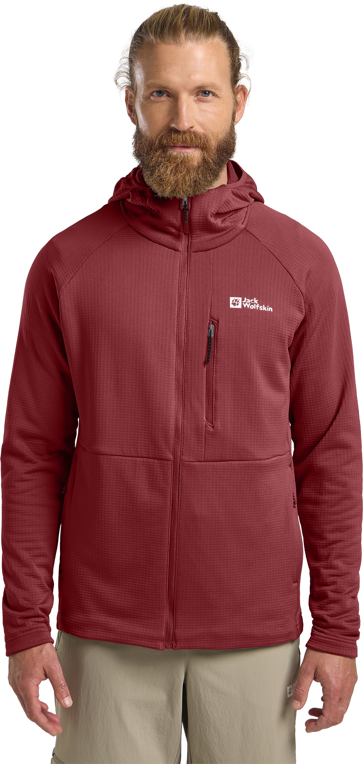 Jack Wolfskin Fleecejacke »KOLBENBERG HOODED FZ M«