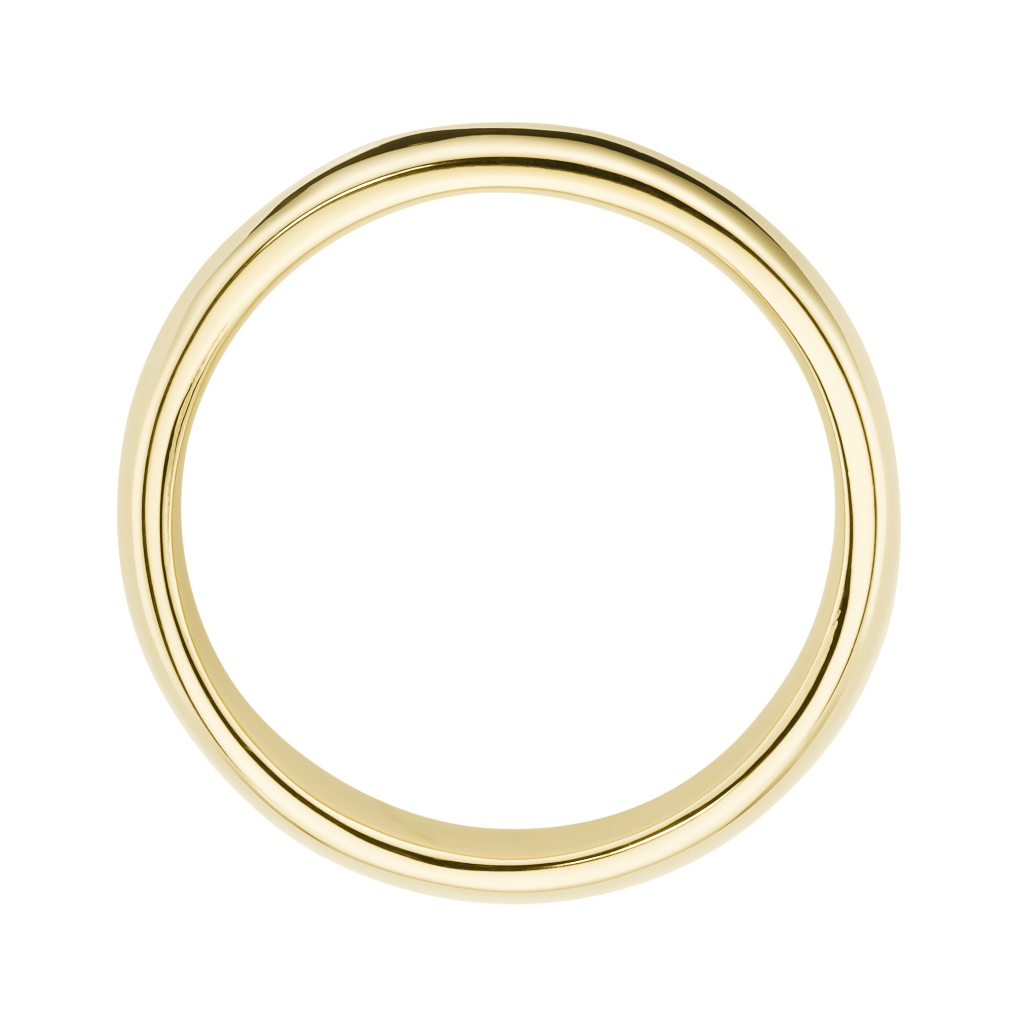 GIORGIO MARTELLO MILANO Silberring »Ring Schiene gewölbt, vergoldet, Silber 925«