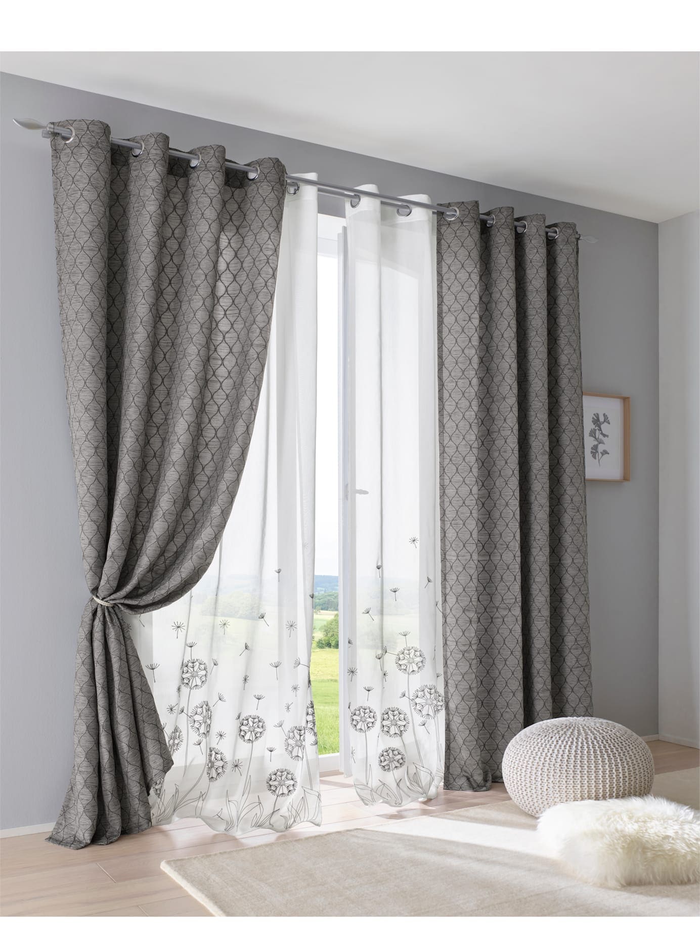 Decoratieve vitrage