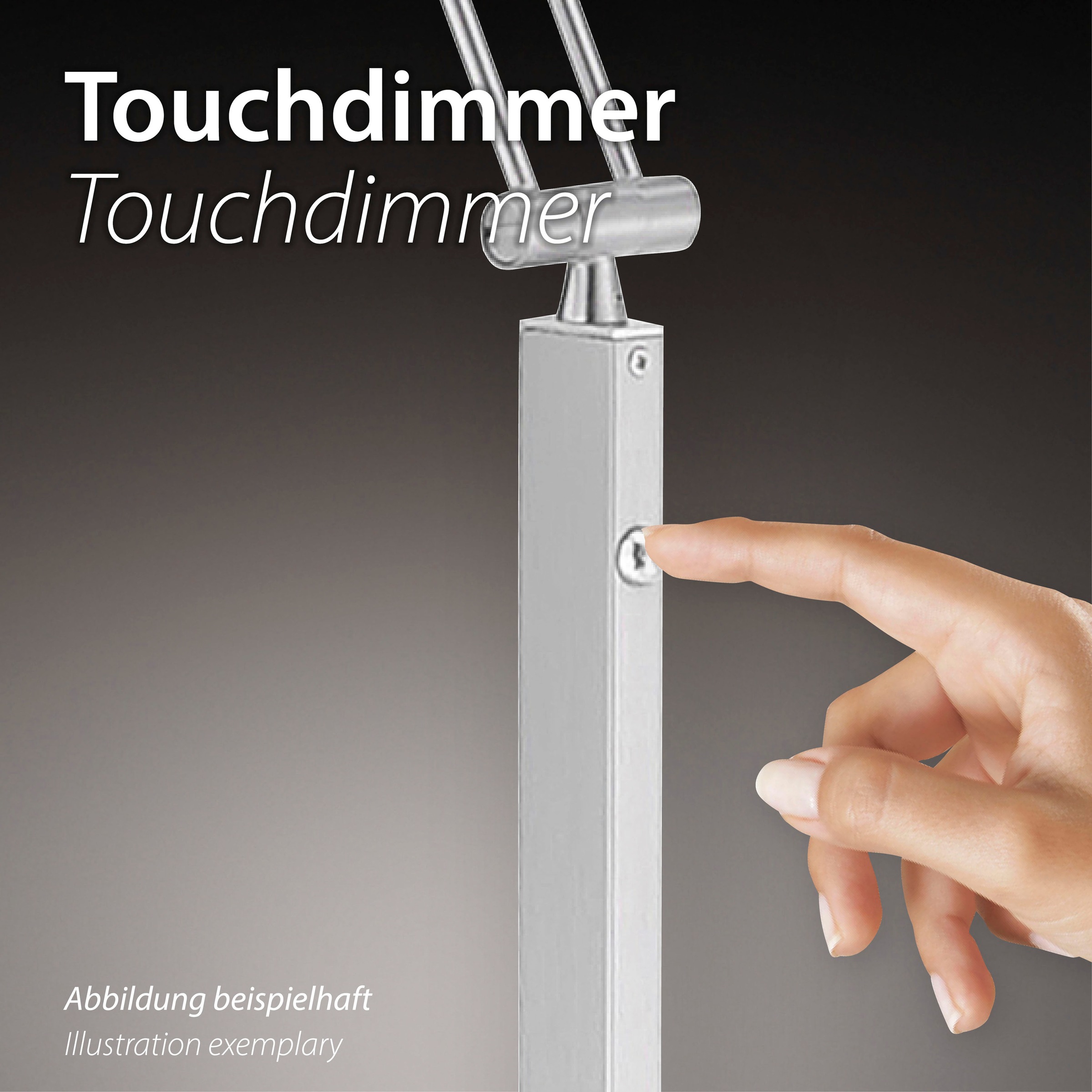 Paul Neuhaus Stehlampe »PINO«, 1 flammig, Leuchtmittel G9 | LED wechselbar