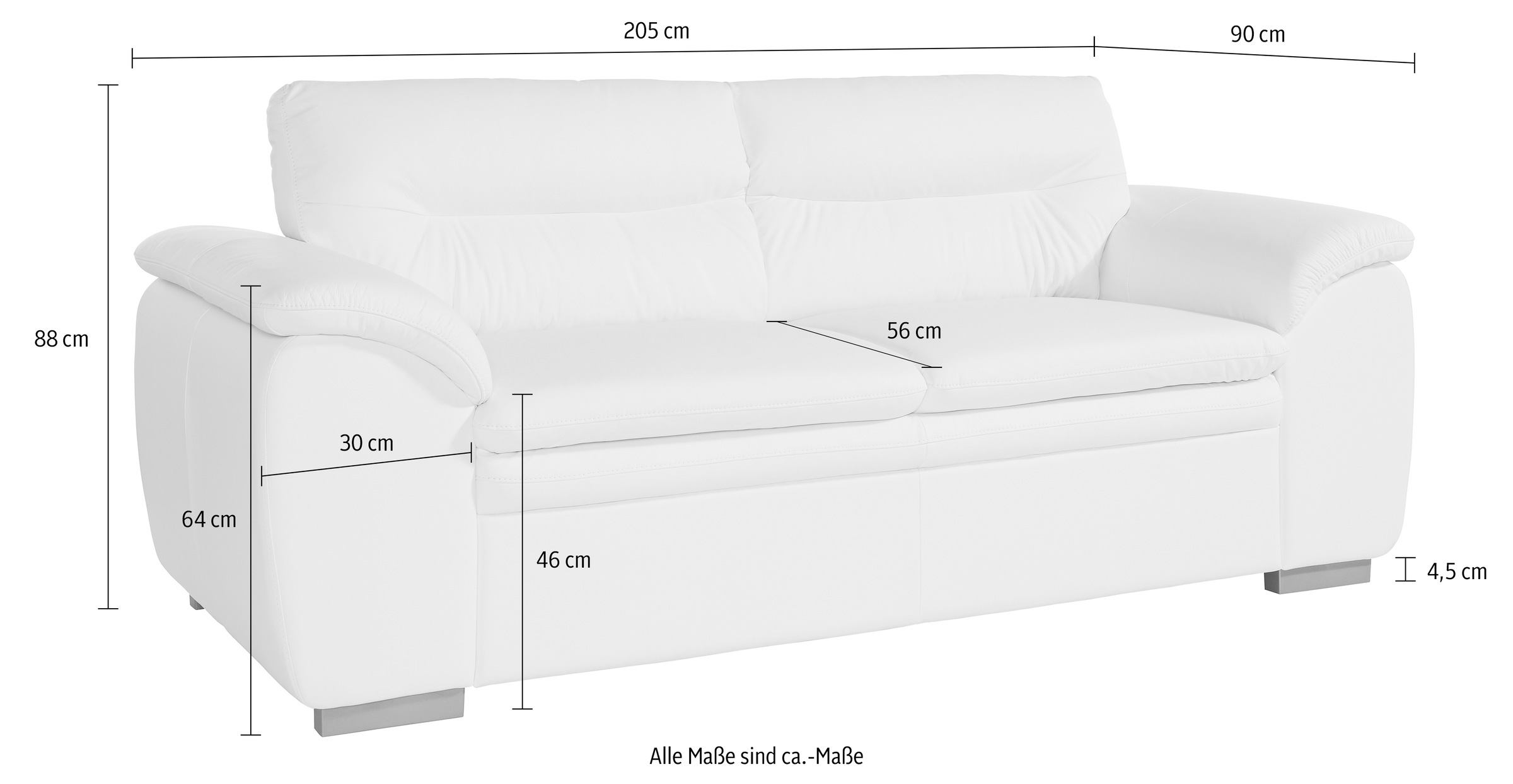 COTTA 2,5-Sitzer »Leandra«