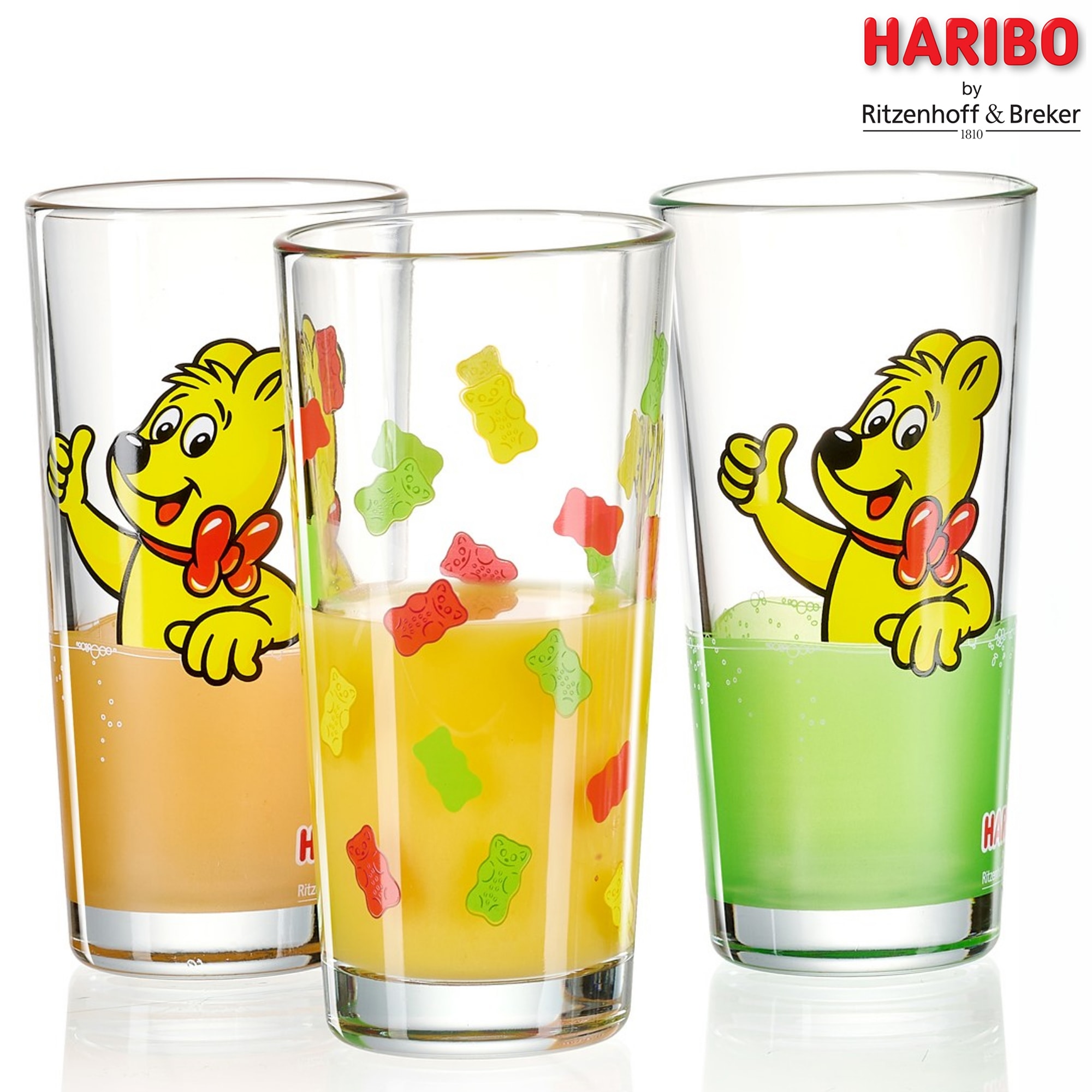 Ritzenhoff & Breker Gläser-Set »HARIBO Thumbs Up, 380 ml« spülmaschinengeeignet