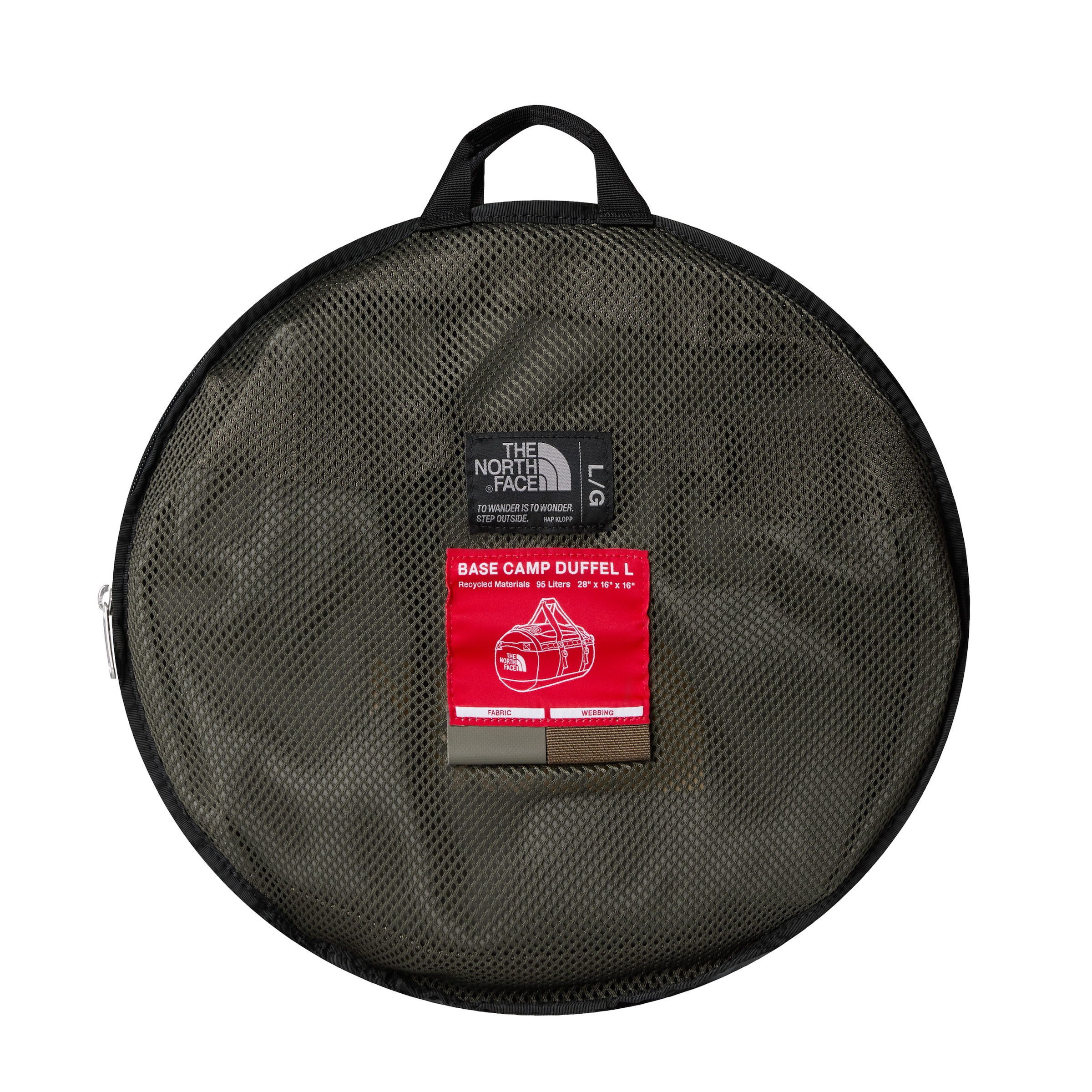 The North Face Reisetasche »BASE CAMP DUFFEL - L«, (1 tlg.), 95 Liter Volumen
