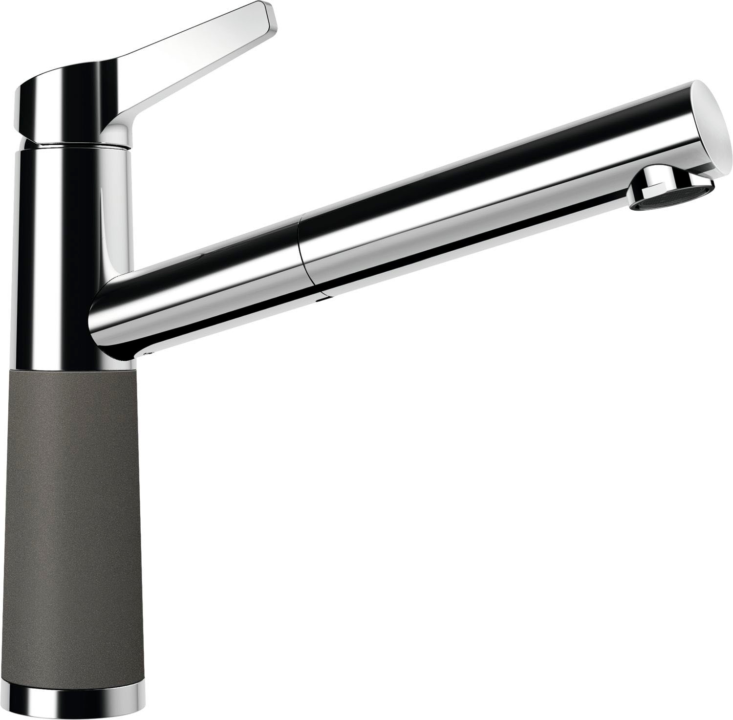 Schock Küchenarmatur "SC-510 SB ND" Niederdruck, ausziehbar, Rückflussverhinderer, Schwenkbereich 120