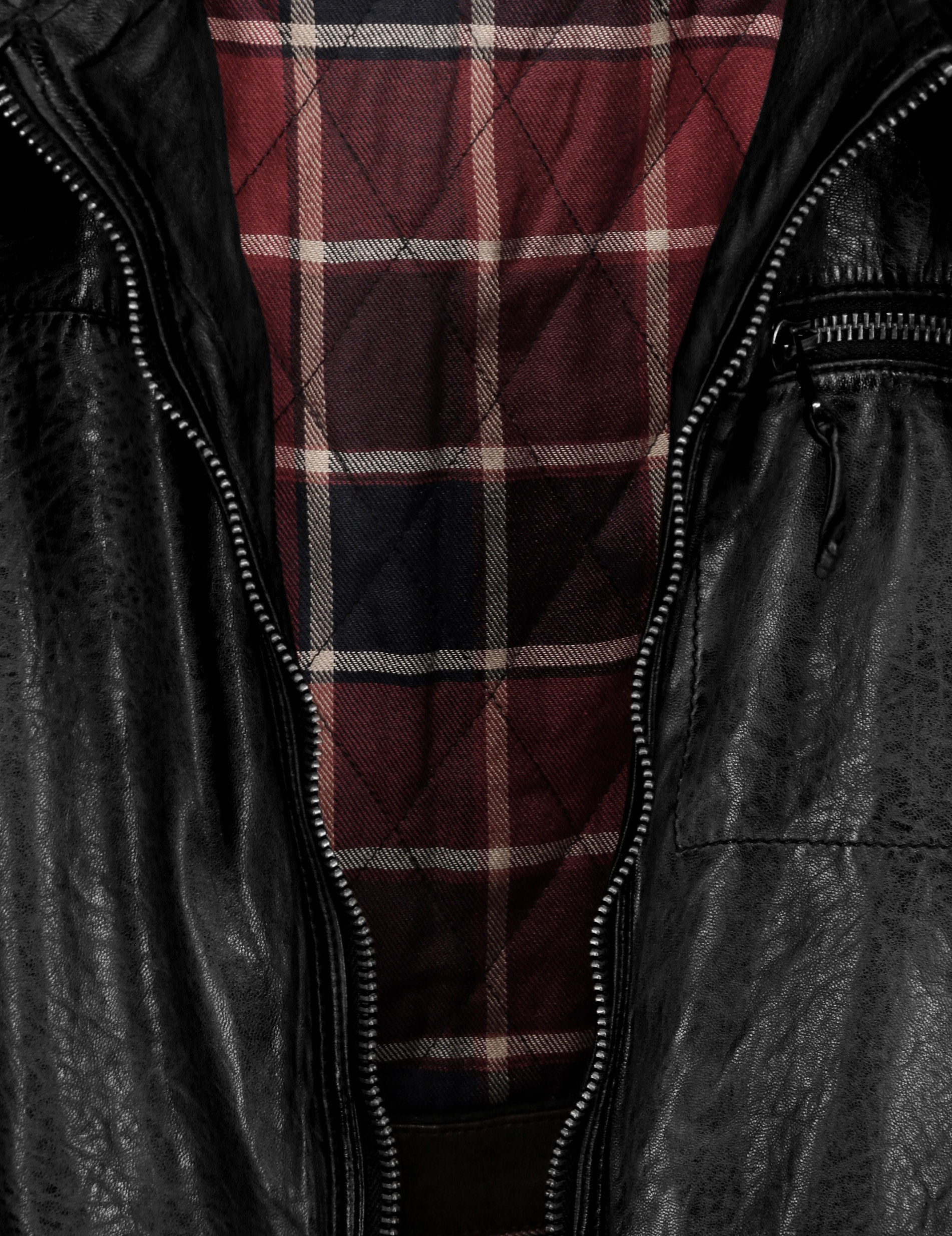 MUSTANG Bikerjacke »Lederjacke 31020238«