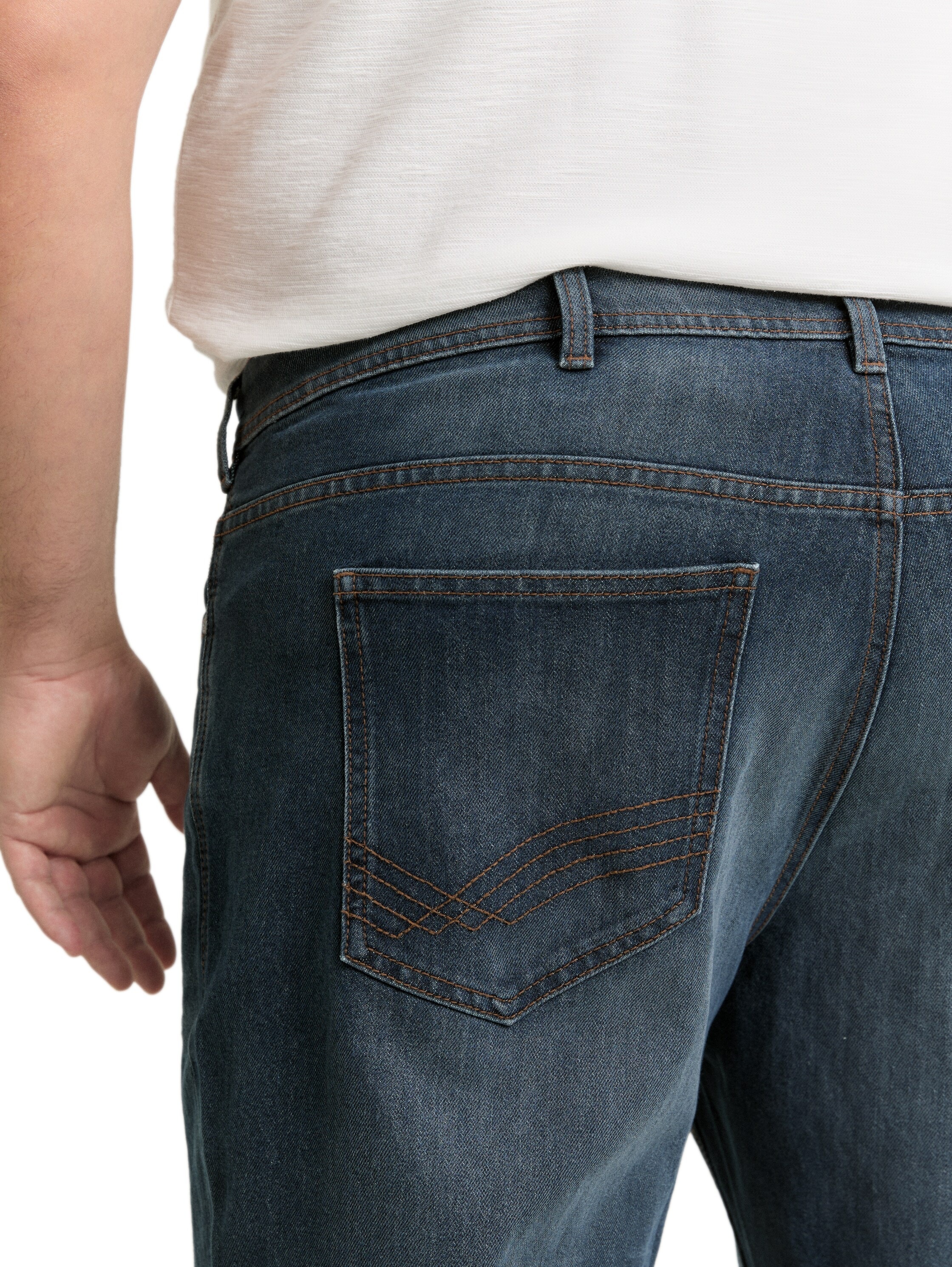 TOM TAILOR PLUS 5-Pocket-Jeans mit Stretch / Große Größen