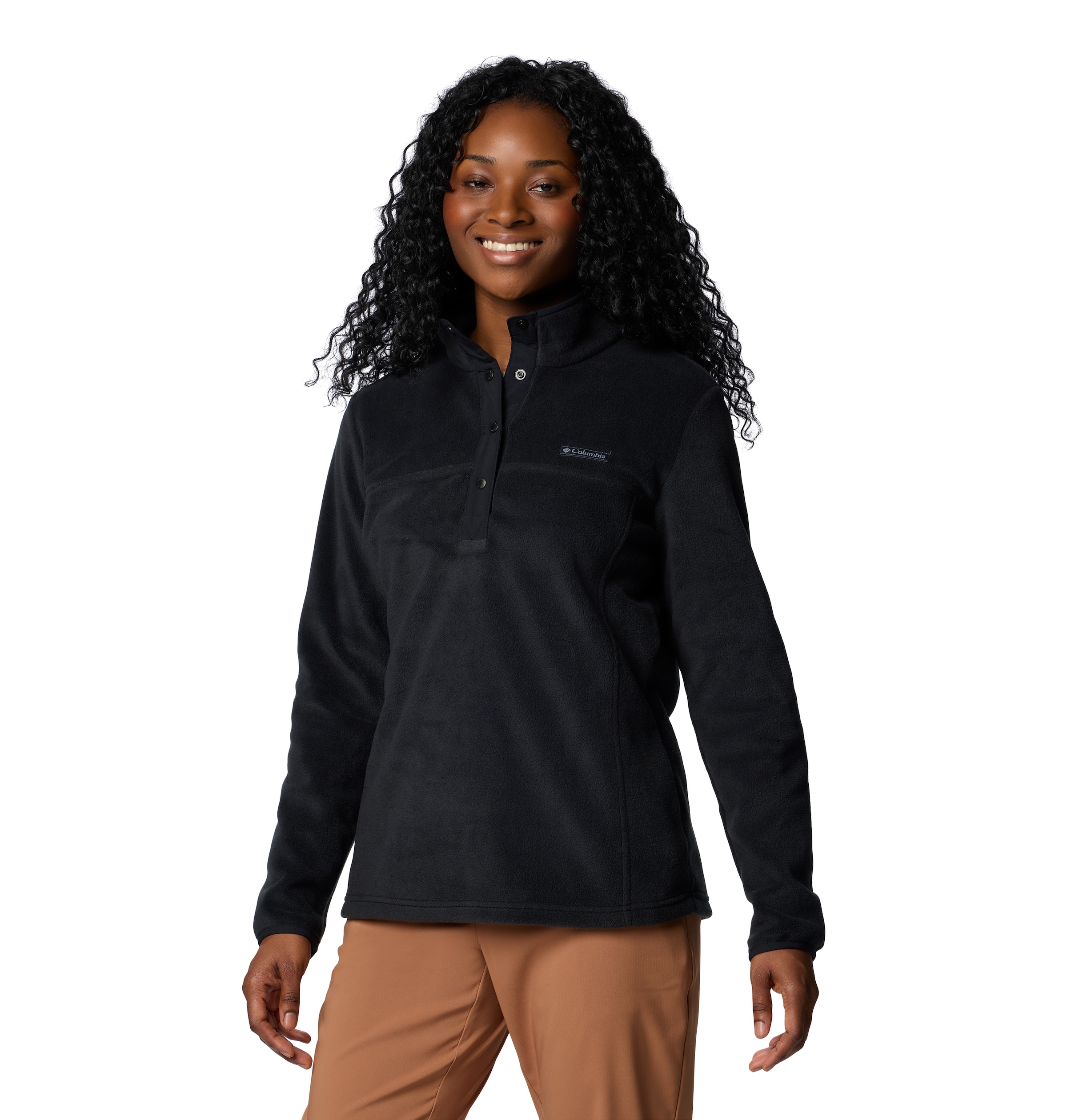Columbia Fleecepullover »BENTON SPRINGS 1/2 SNAP PULL OVER II«, (1 tlg.)