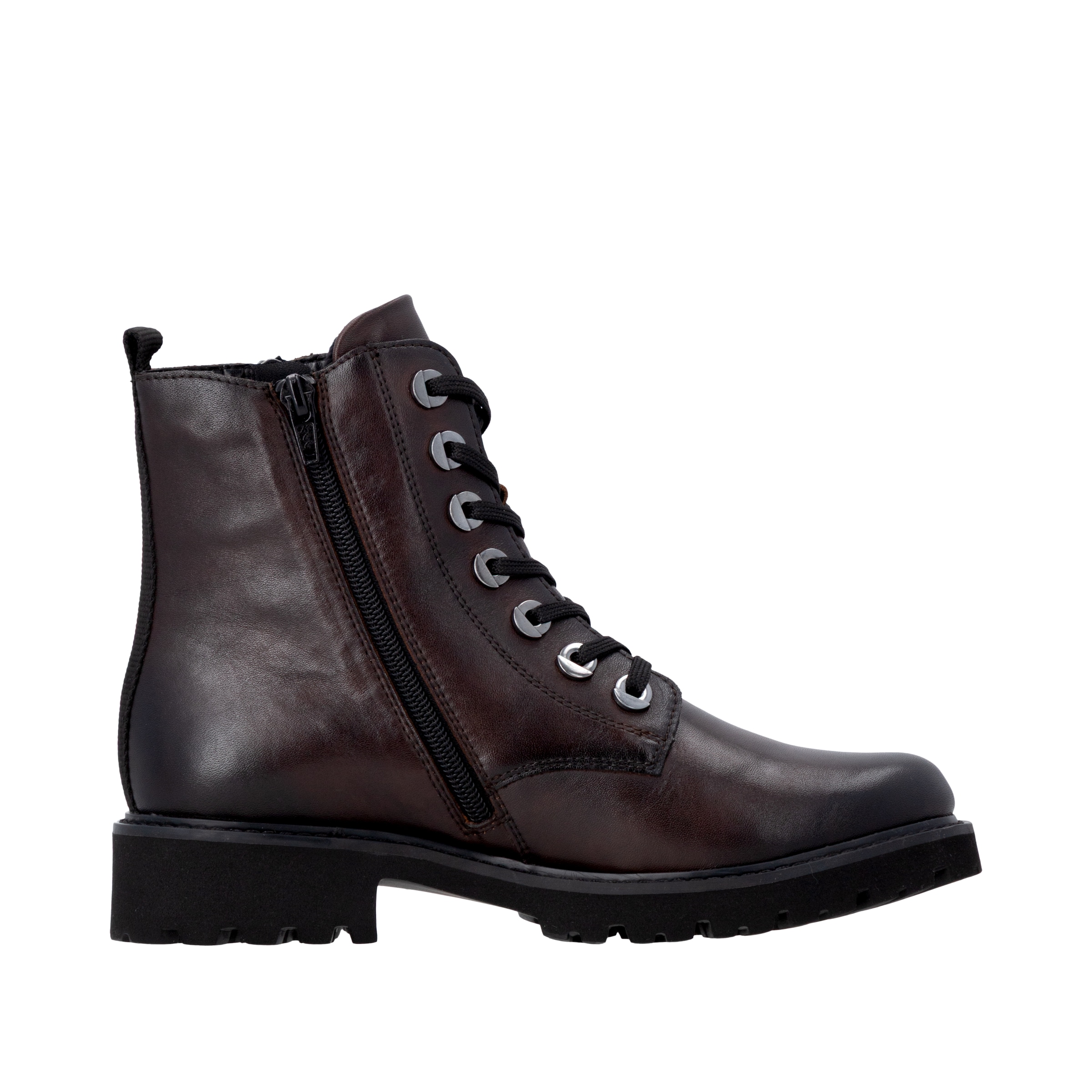 Remonte Schnürstiefelette  Blockabsatz, Stiefelette, Schnürboots, im modischen Used Look