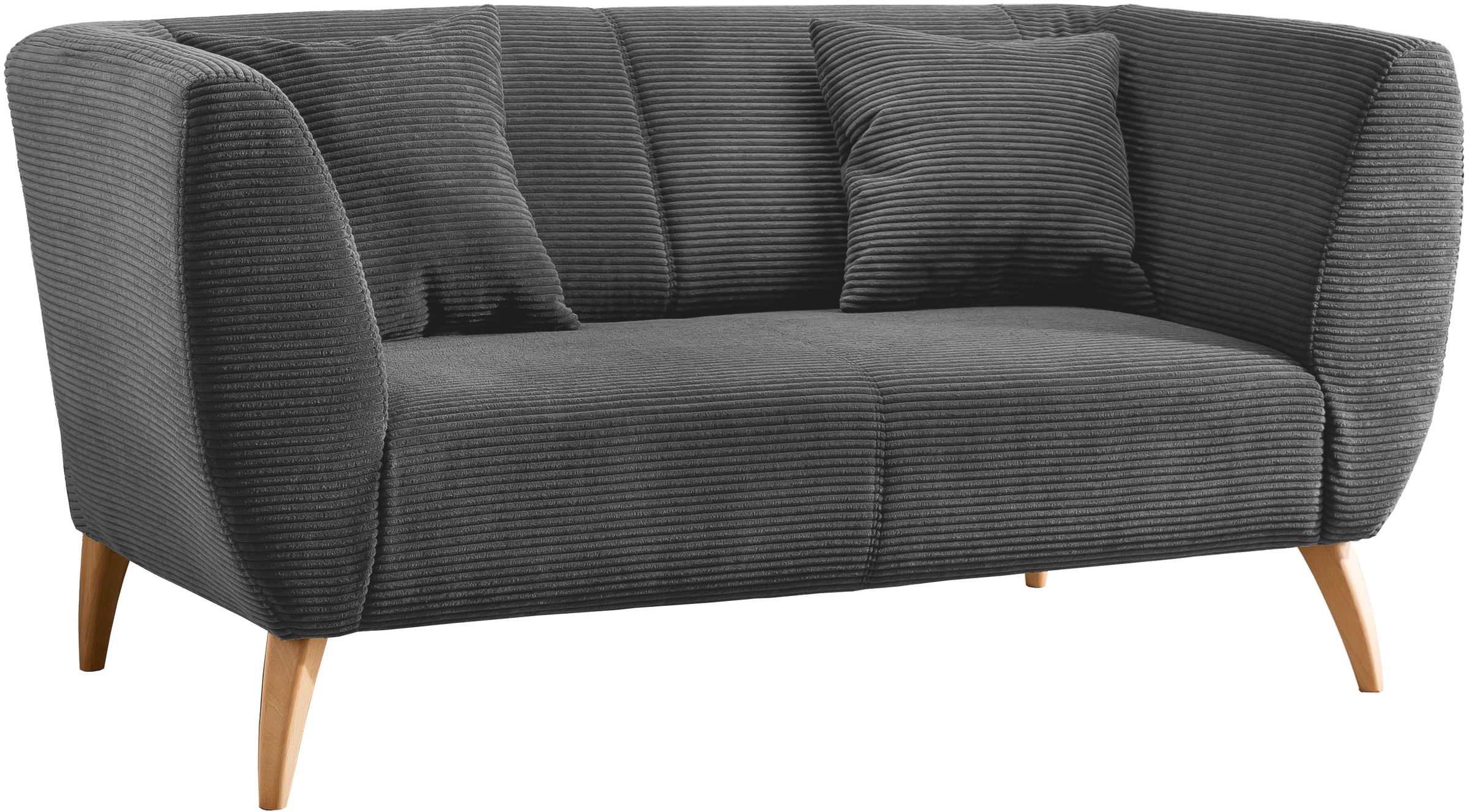 Home affaire 2-Sitzer zwei verschiedene Fußfarben wählbar