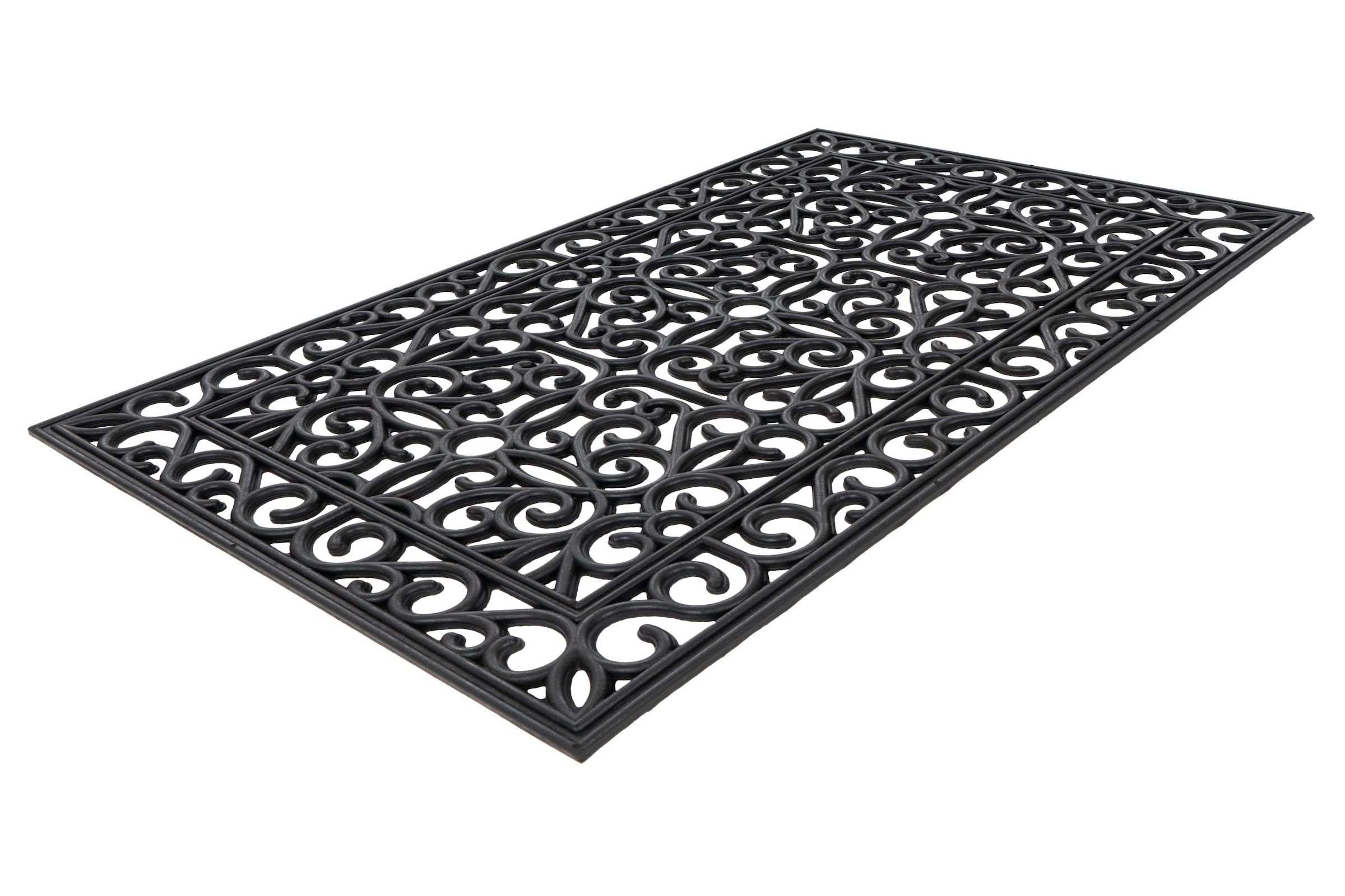 Kayoom Fußmatte »Everyday 125« rechteckig 8 mm Höhe Türmatte, Gummi, Eingang, Welcome