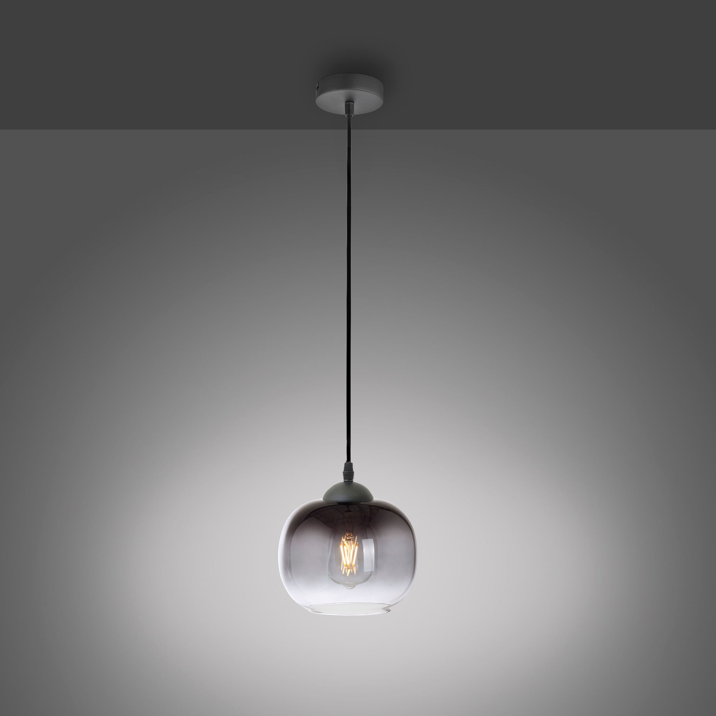 JUST LIGHT Pendelleuchte »ZEA«, 1 flammig, Leuchtmittel E27 | ohne Leuchtmittel